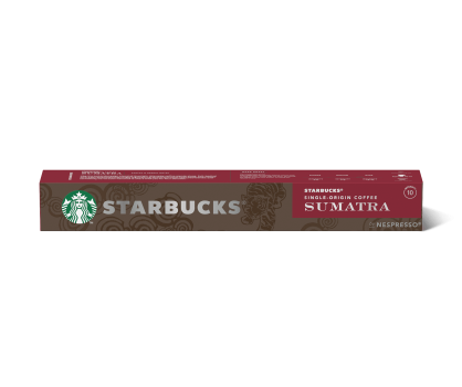 STARBUCKS® Single Origin Sumatra by NESPRESSO® Dark Roast Coffee