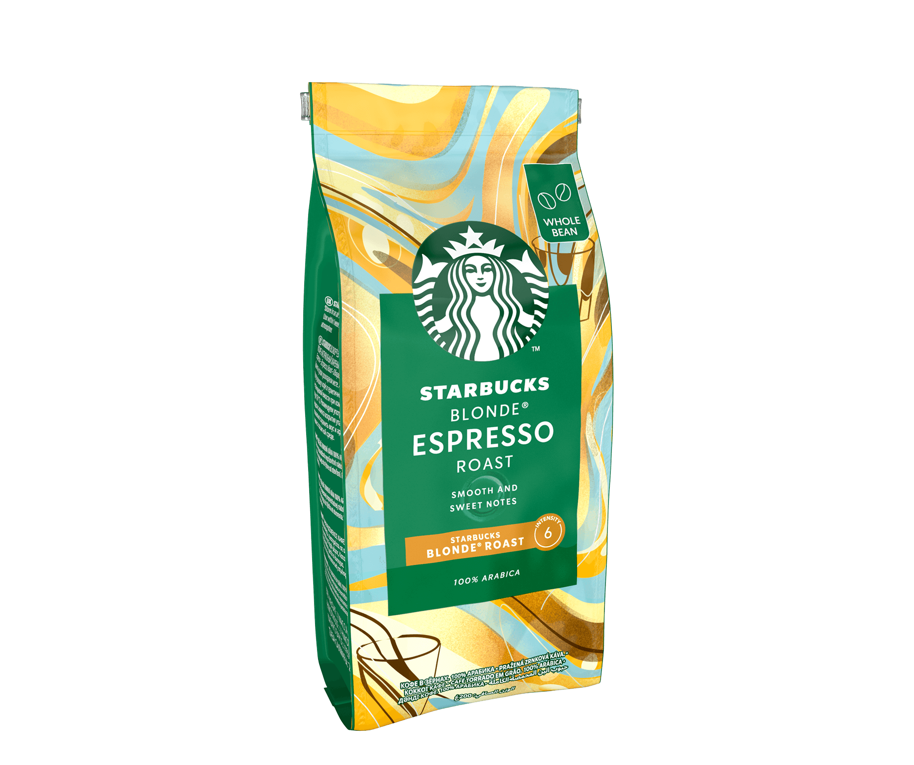 Кофе в зёрнах Starbucks Blonde® Espresso Roast