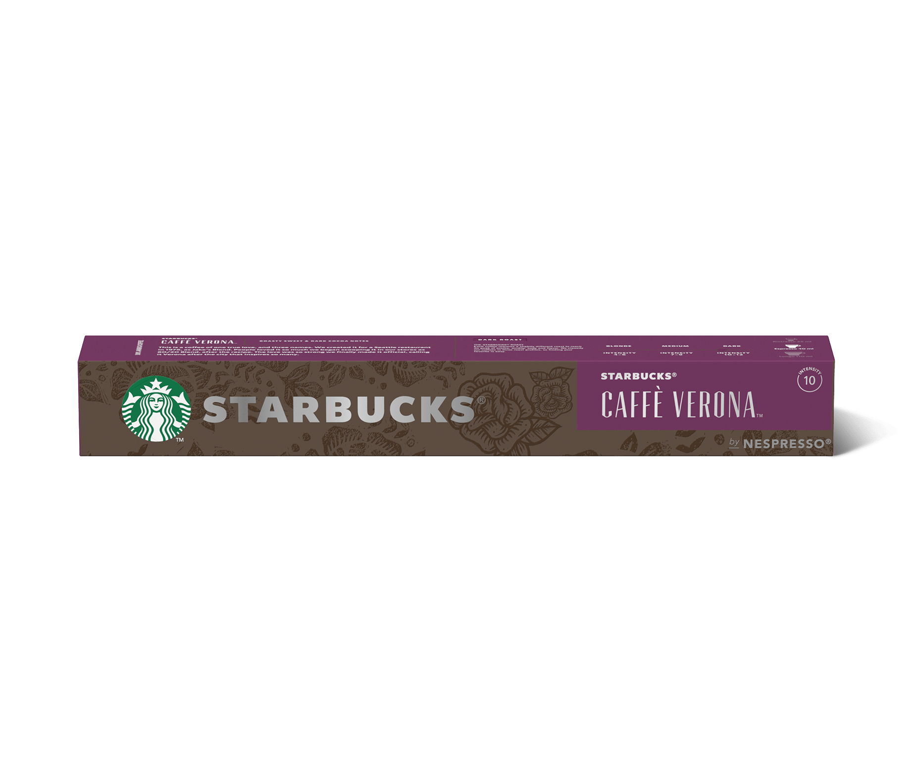 STARBUCKS® CAFFÈ VERONA by NESPRESSO® Dark Roast Coffee