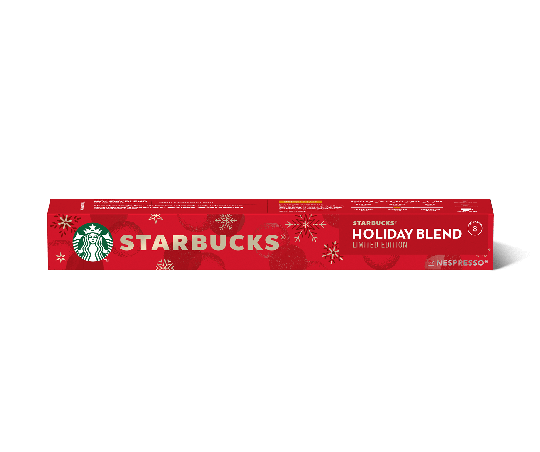 STARBUCKS® HOLIDAY BLEND BY NESPRESSO®
