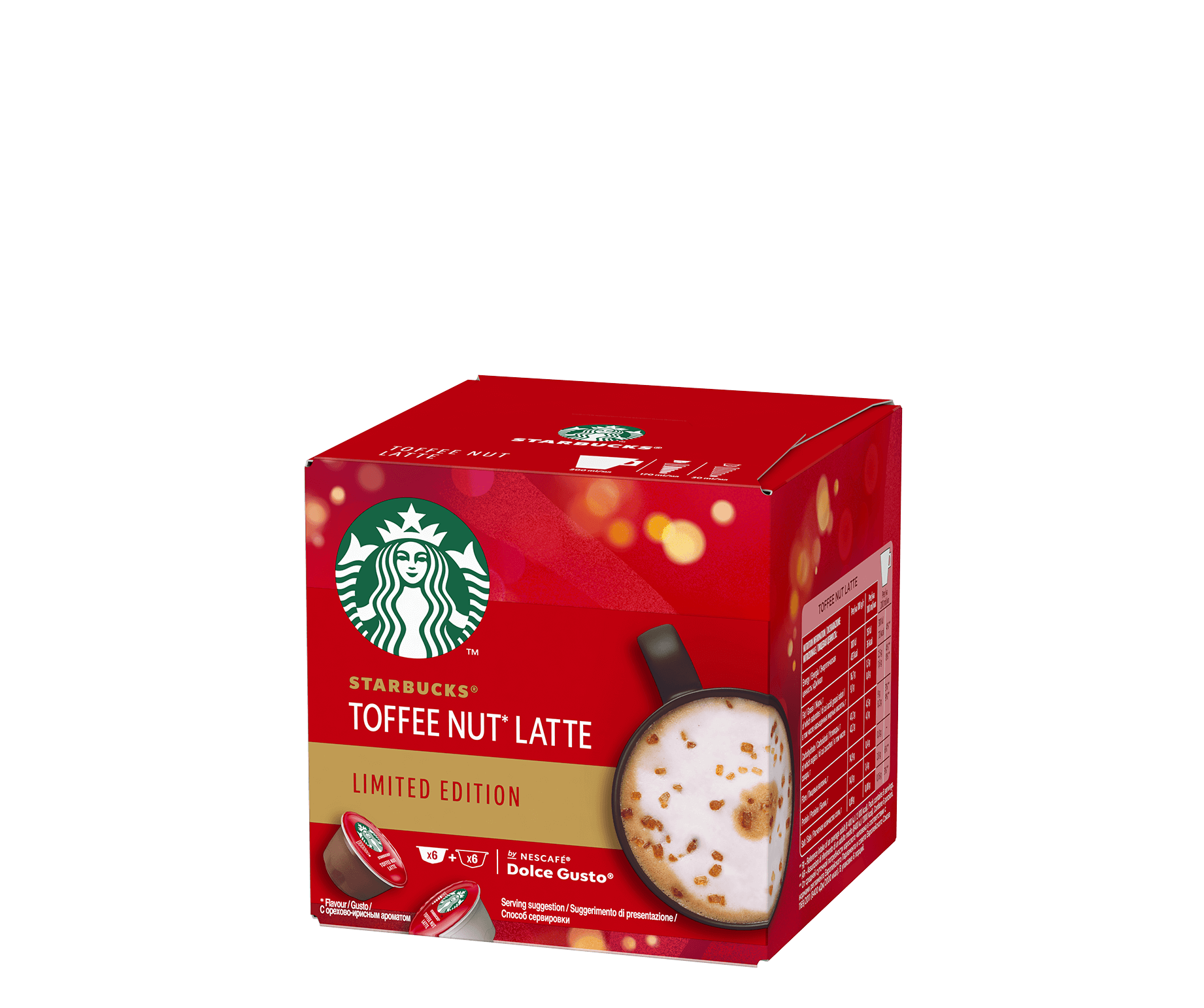 Comprar STARBUCKS by NESCAFÉ Dolce Gusto Toffee Nut Latte Caja 12 Cápsulas