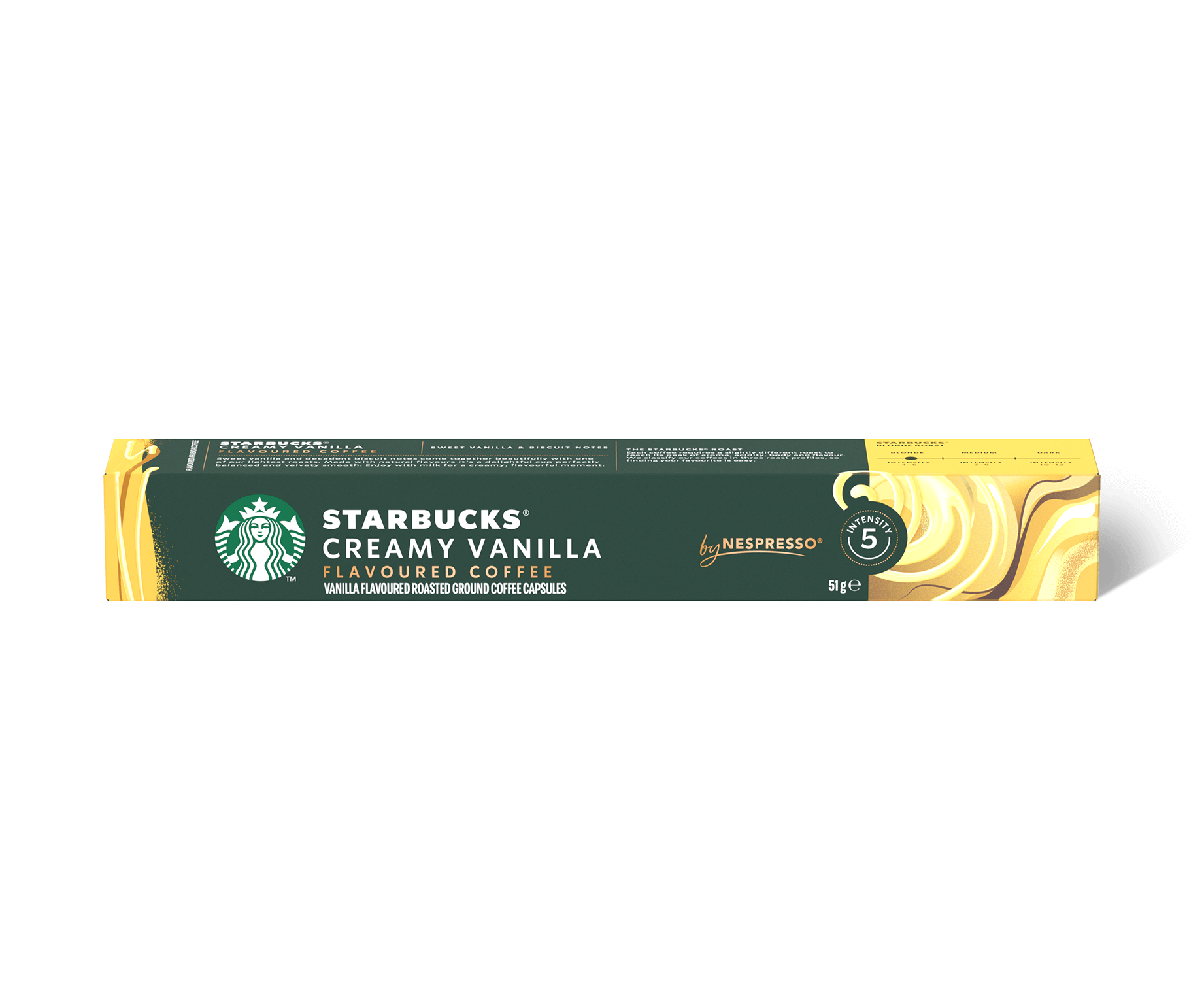 Starbucks® Creamy Vanilla by Nespresso®