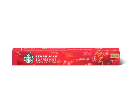 Starbucks® Toffee Nut Flavoured Coffee by Nespresso®