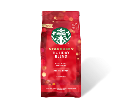 STARBUCKS HOLIDAY BLEND WHOLE BEAN COFFEE