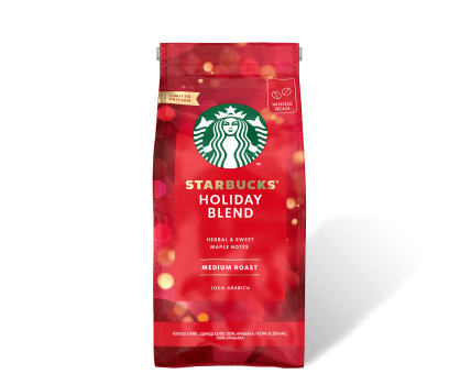 STARBUCKS HOLIDAY BLEND WHOLE BEAN COFFEE