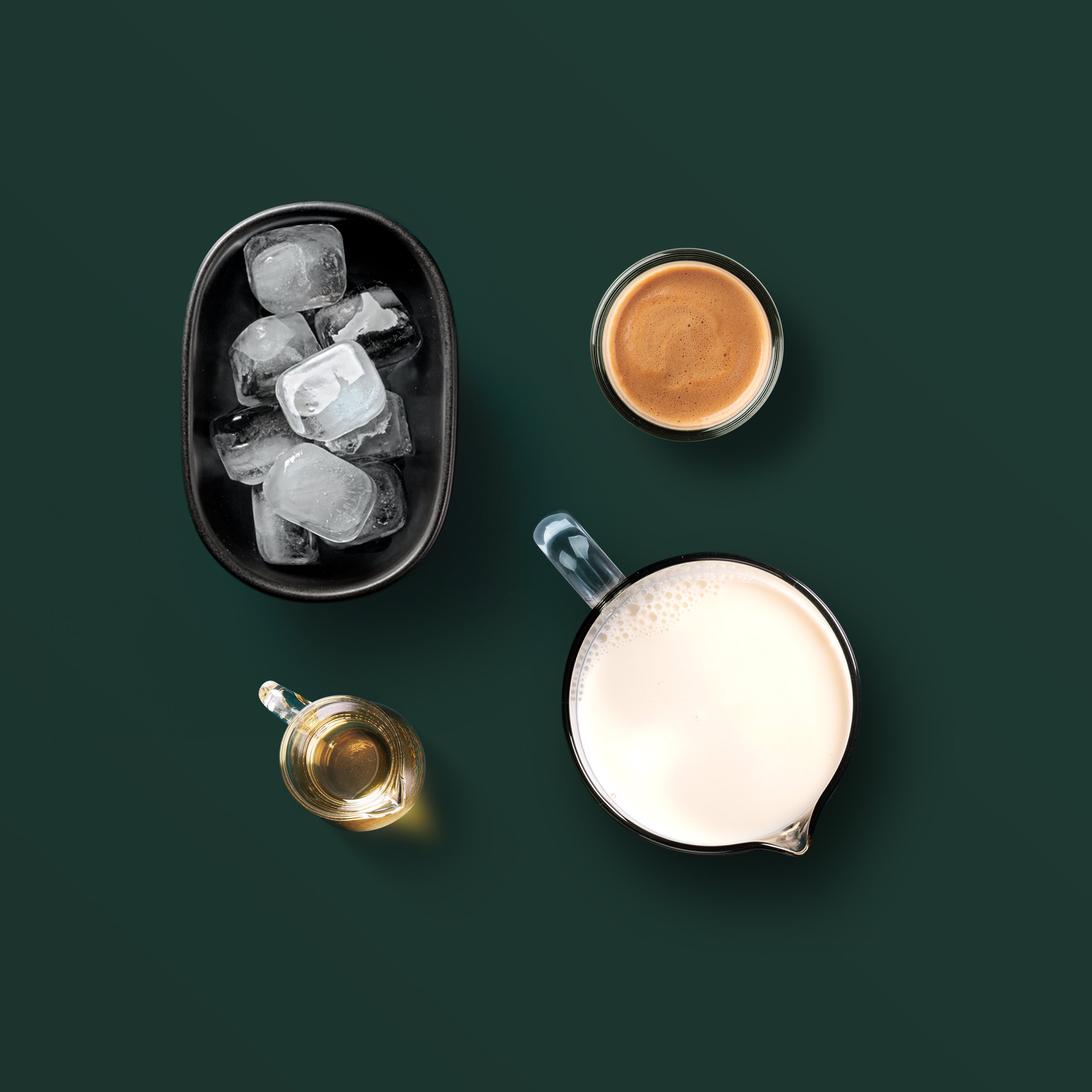 Iskaffe med hasselnøtt – ingredienser