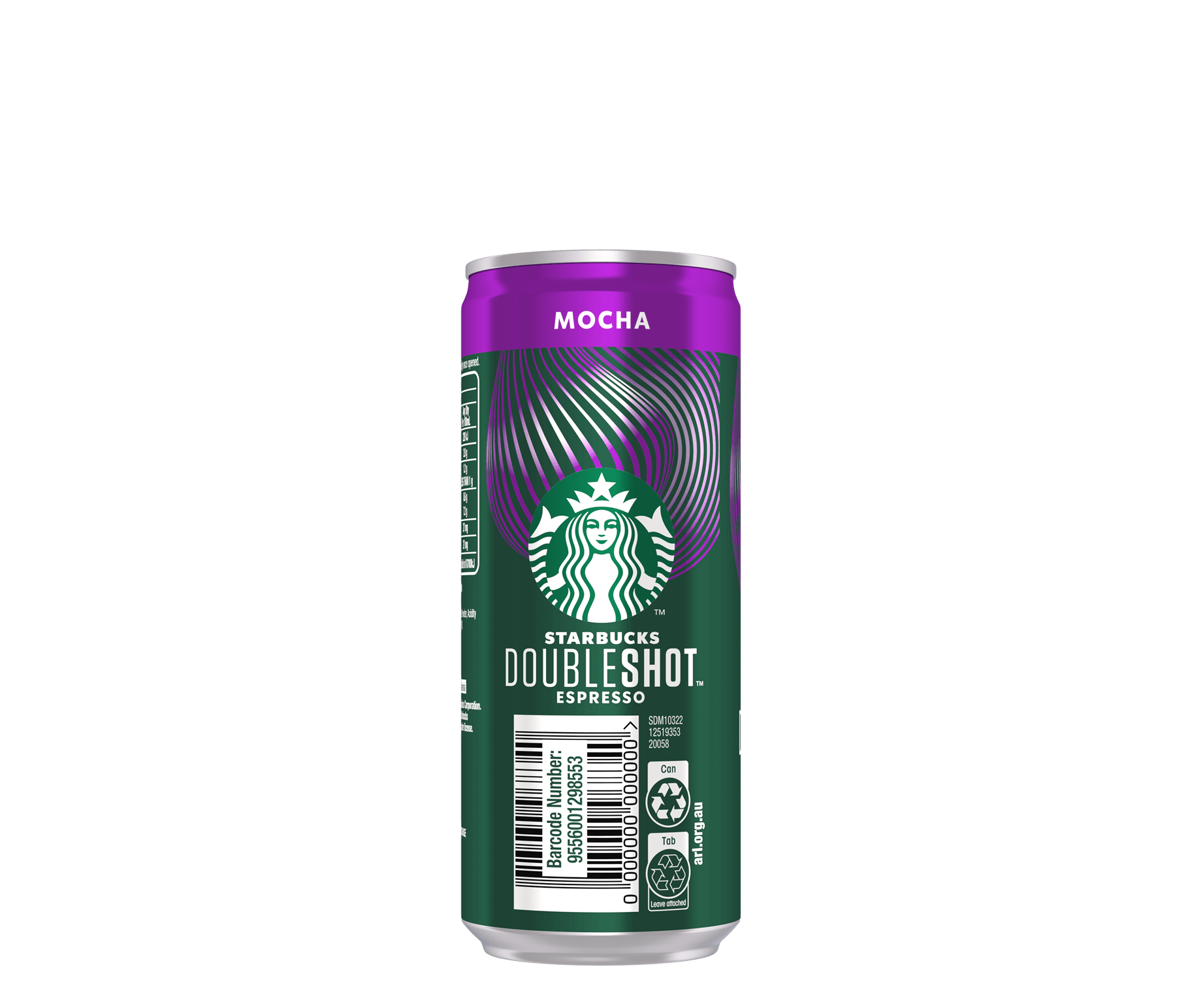 Starbucks® Doubleshot™️ Mocha  - side view
