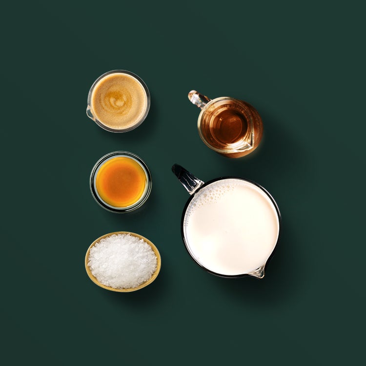 Salted Caramel Cappuccino Ingredients