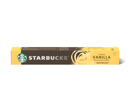 Starbucks by Nespresso Vanilla Coffee Capsules Sleeve