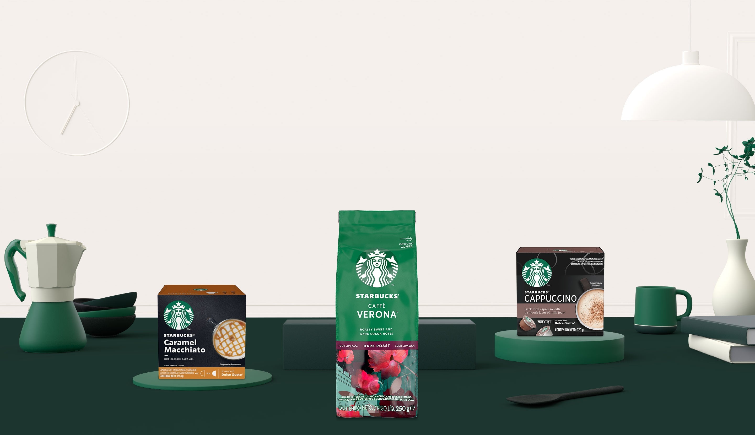 Starbucks® homepage banner