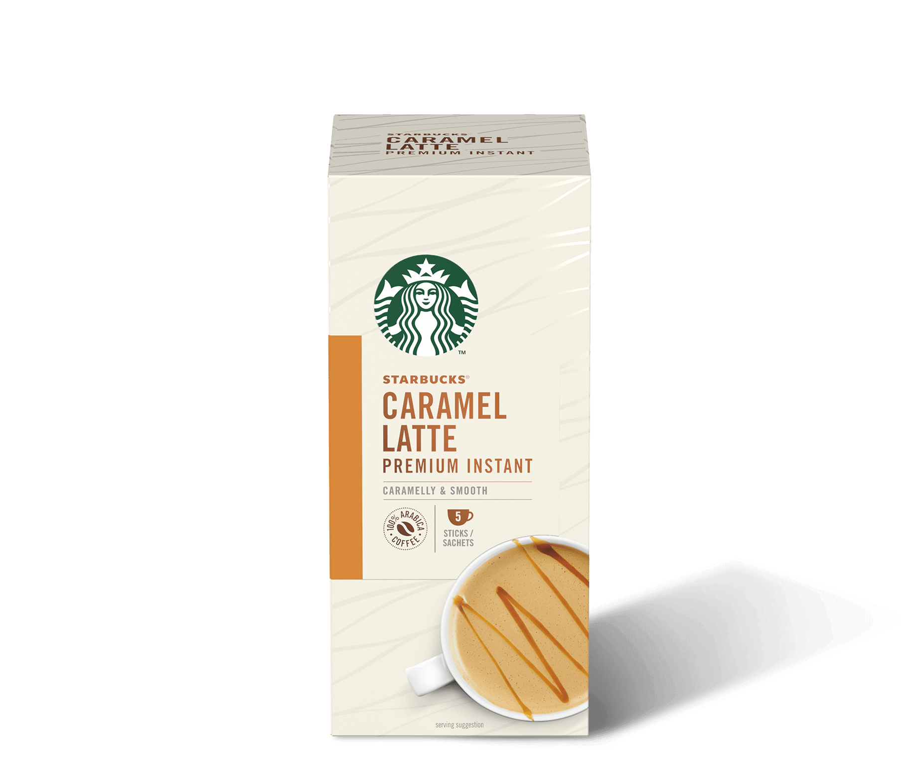 Caramel Latte Sachets Instant Starbucks® Coffee at Home