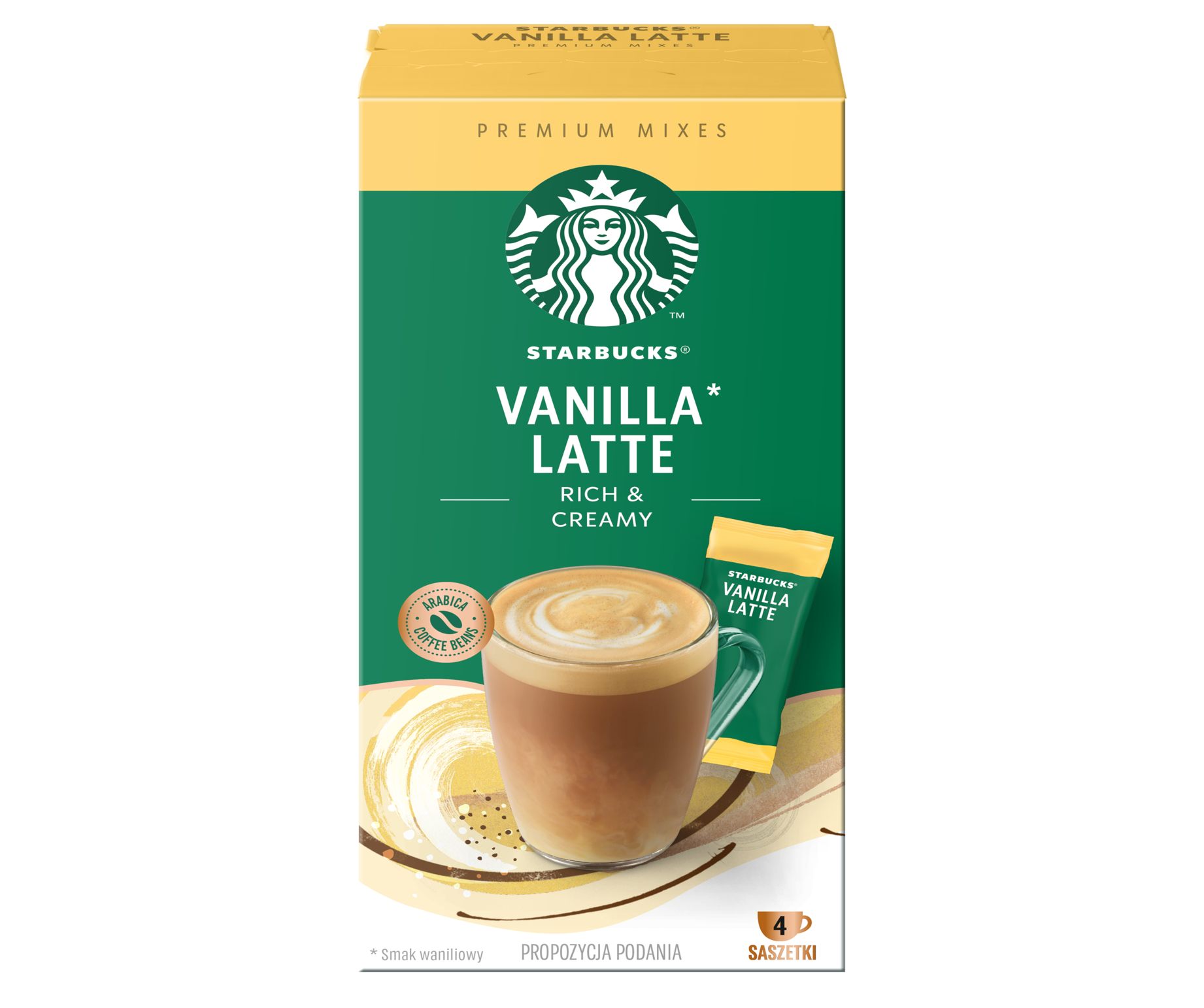 Starbucks® Vanilla Latte Premium Instant Coffees