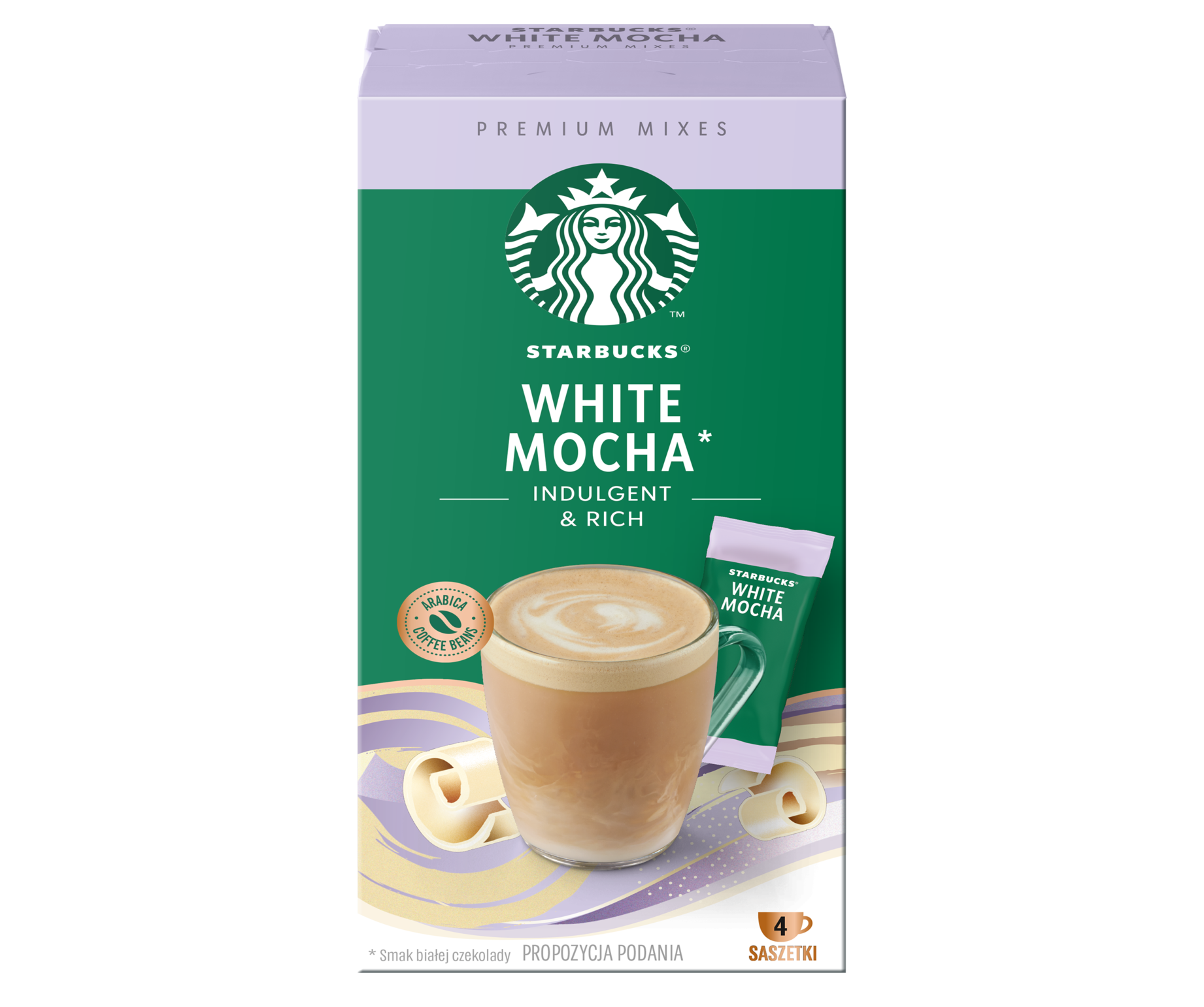 Starbucks® White Mocha Premium Instant Coffees