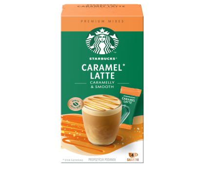 Starbucks® Caramel Latte Premium Instant Coffees