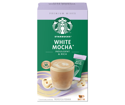 Starbucks® White Mocha Premium Instant Coffees