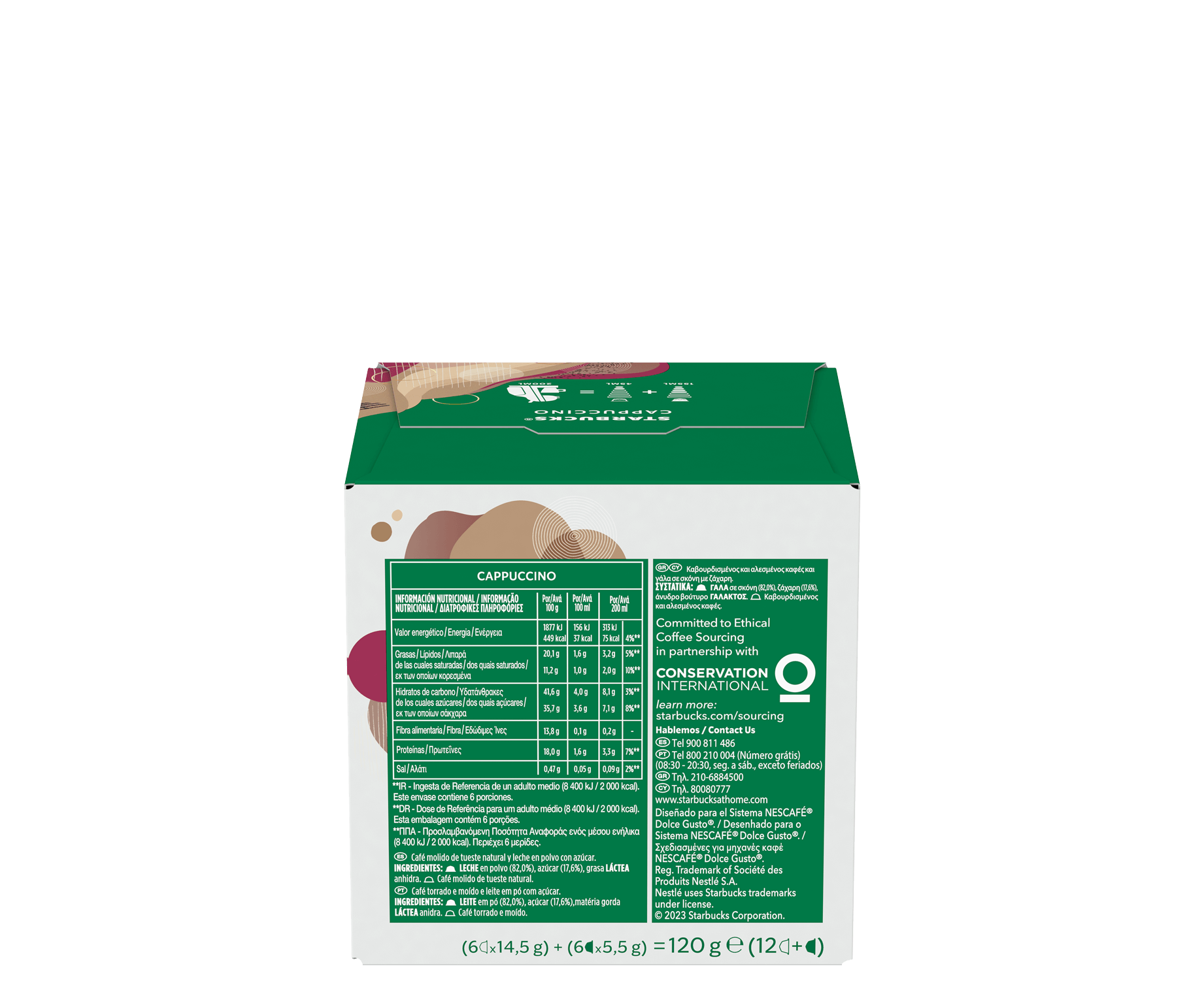 Starbucks® Cappuccino by NESCAFÉ® Dolce Gusto®