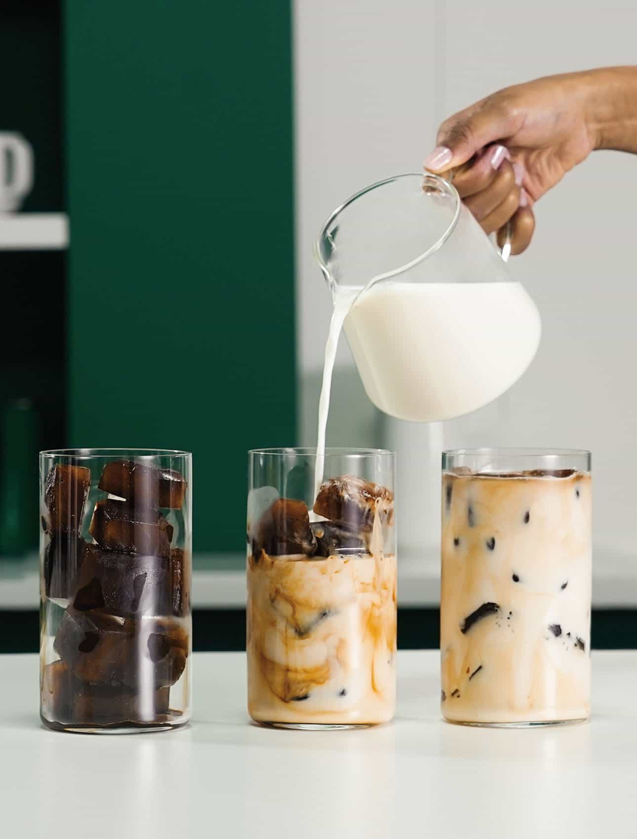 Altera os cubos de gelo do teu Iced Coffee