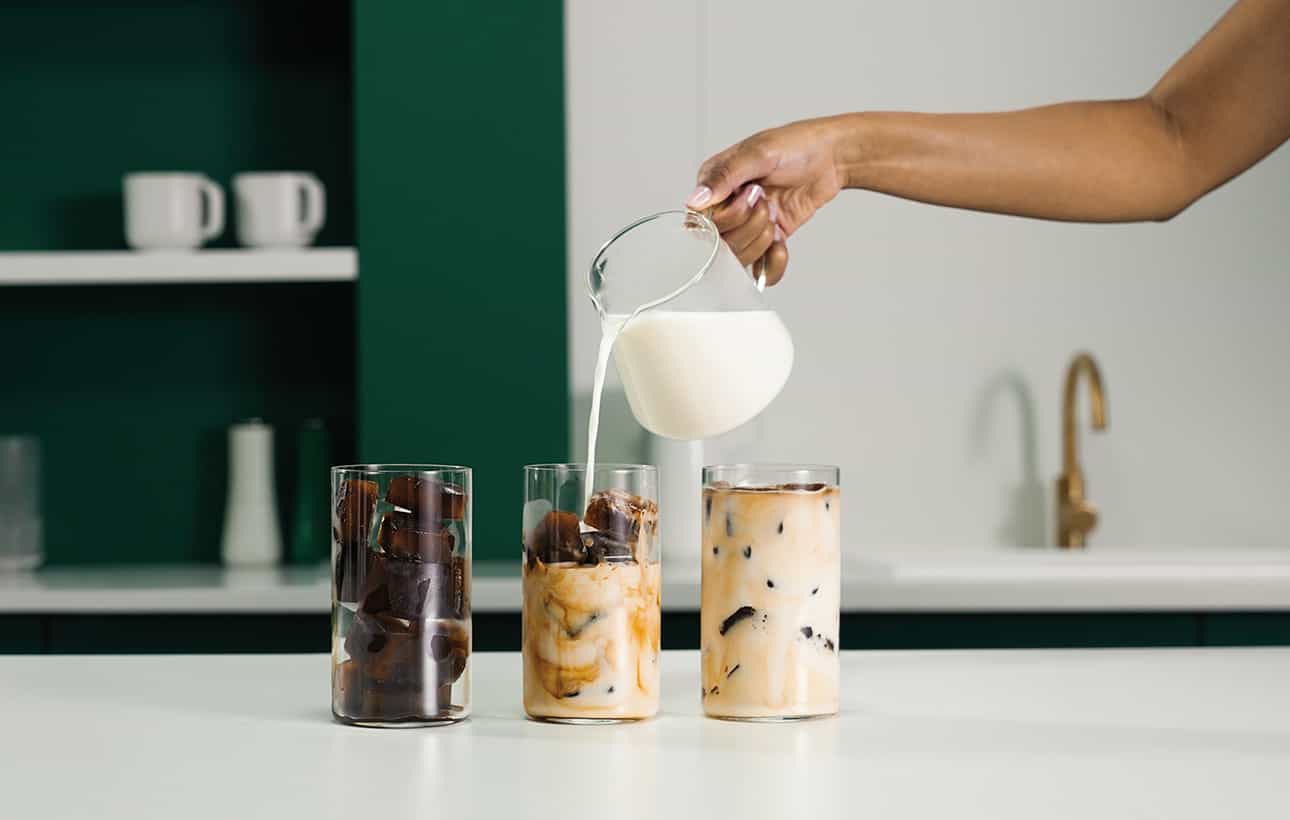 Altera os cubos de gelo do teu Iced Coffee