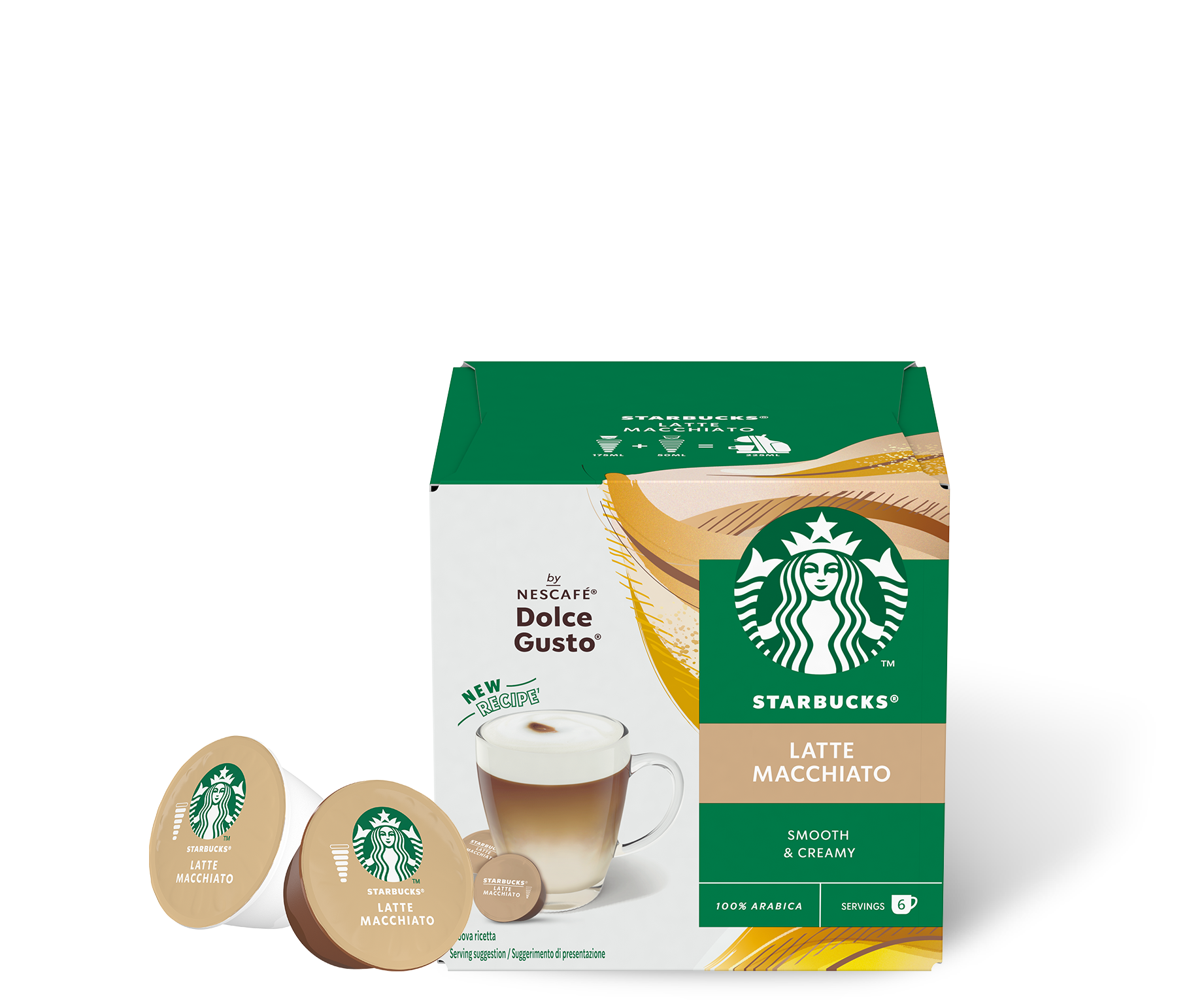 Starbucks® Latte Macchiato by NESCAFE® Dolce Gusto®