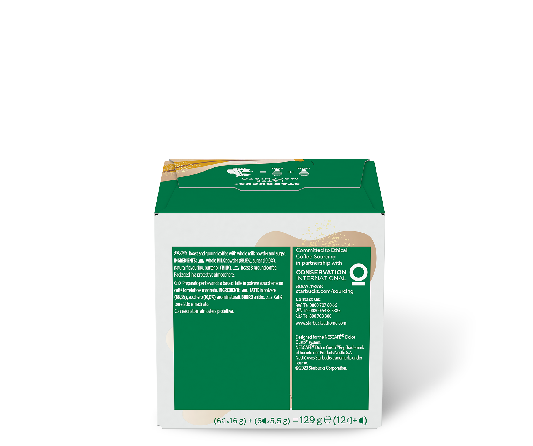 Starbucks® Latte Macchiato by NESCAFE® Dolce Gusto®