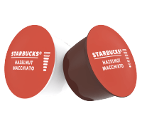 Starbucks® Hazelnut Macchiato by NESCAFE® Dolce Gusto® capsule
