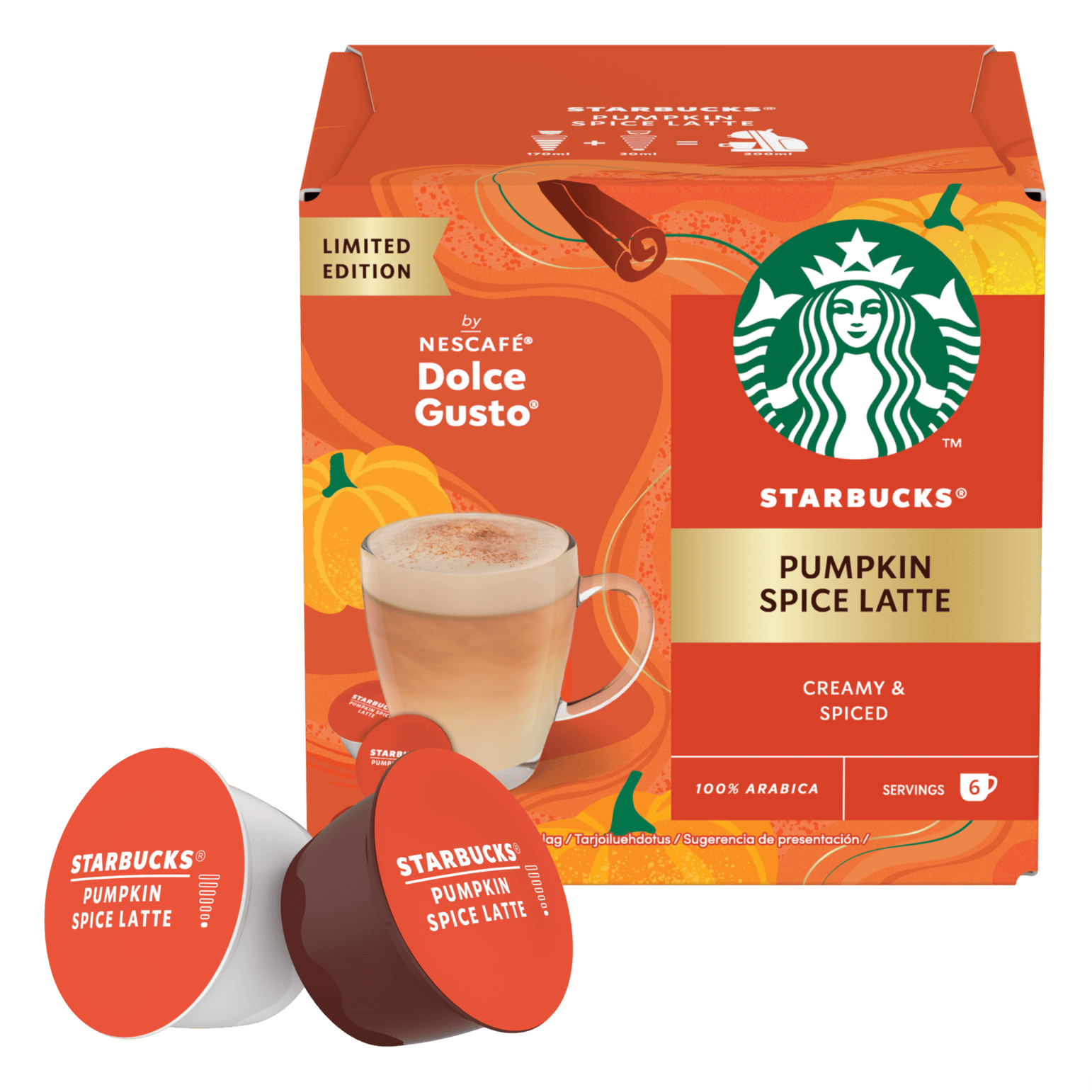 Starbucks® Pumpkin Spice Latte 