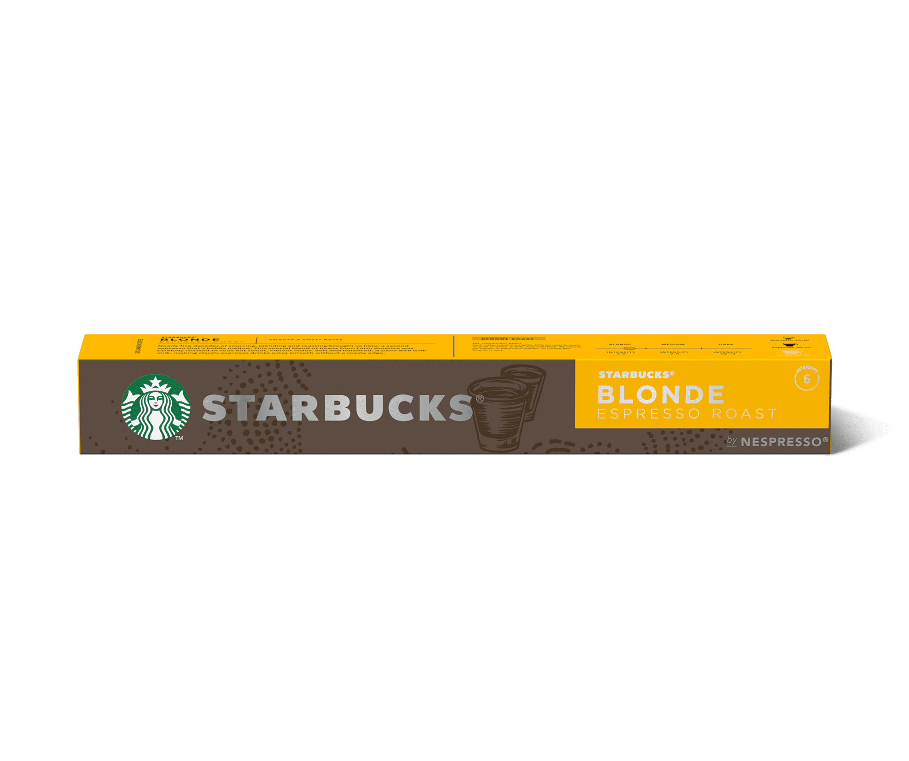 STARBUCKS® BLONDE Espresso Roast by NESPRESSO® Coffee