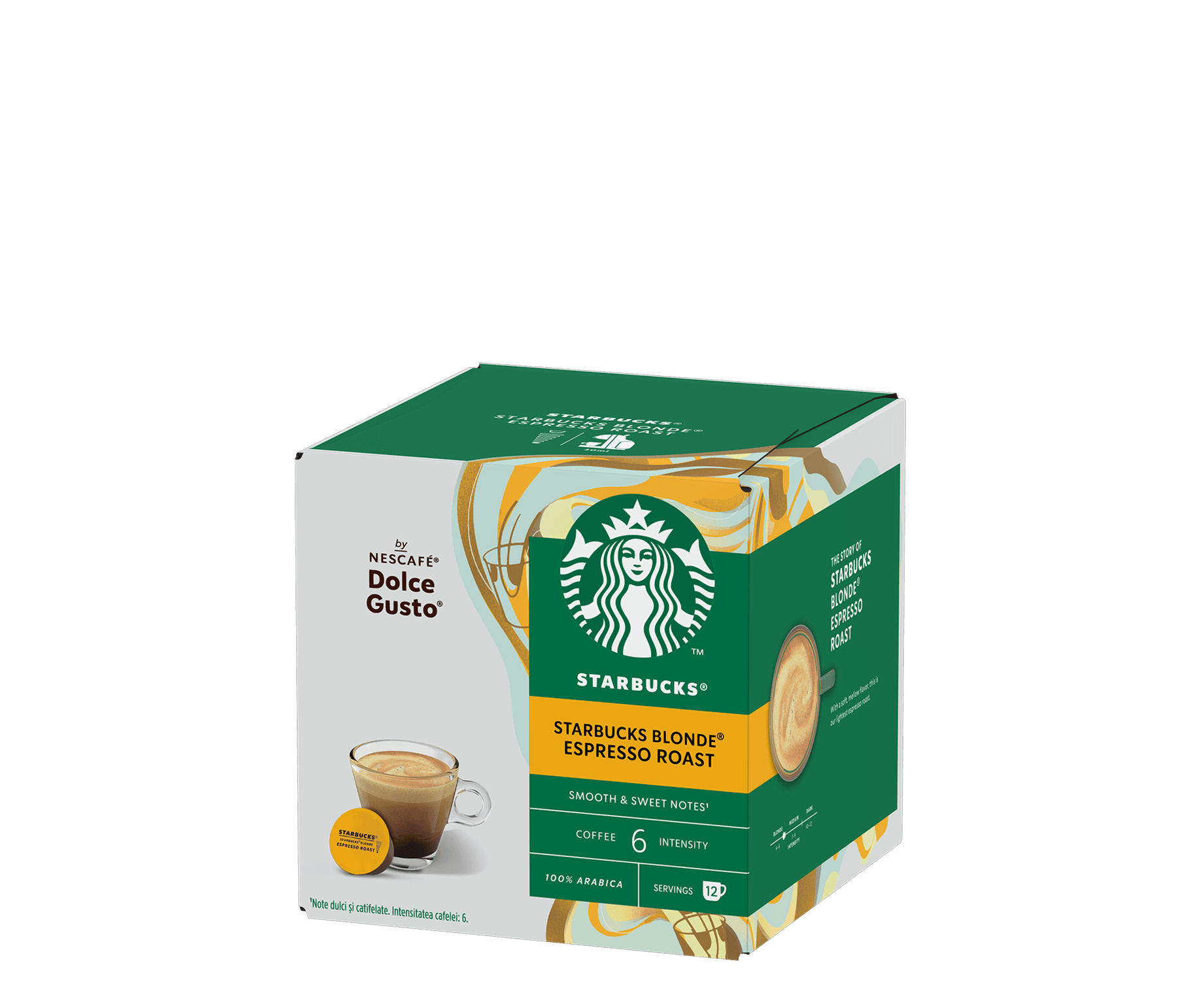 Starbucks Blonde® Espresso Roast by NESCAFÉ® Dolce Gusto®