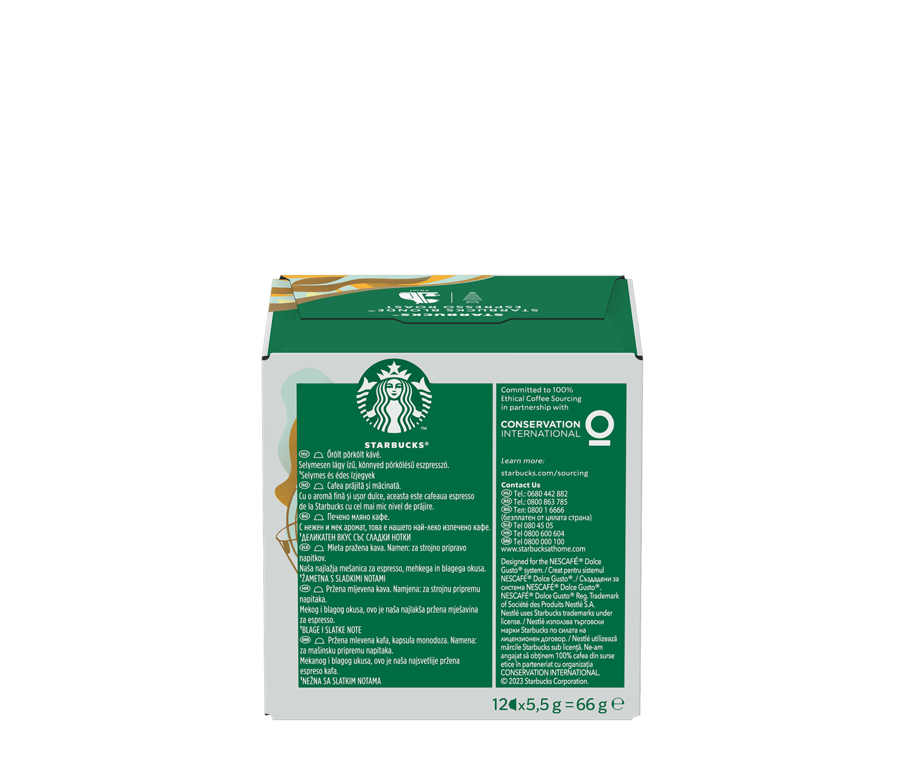 Starbucks Blonde® Espresso Roast by NESCAFÉ® Dolce Gusto®