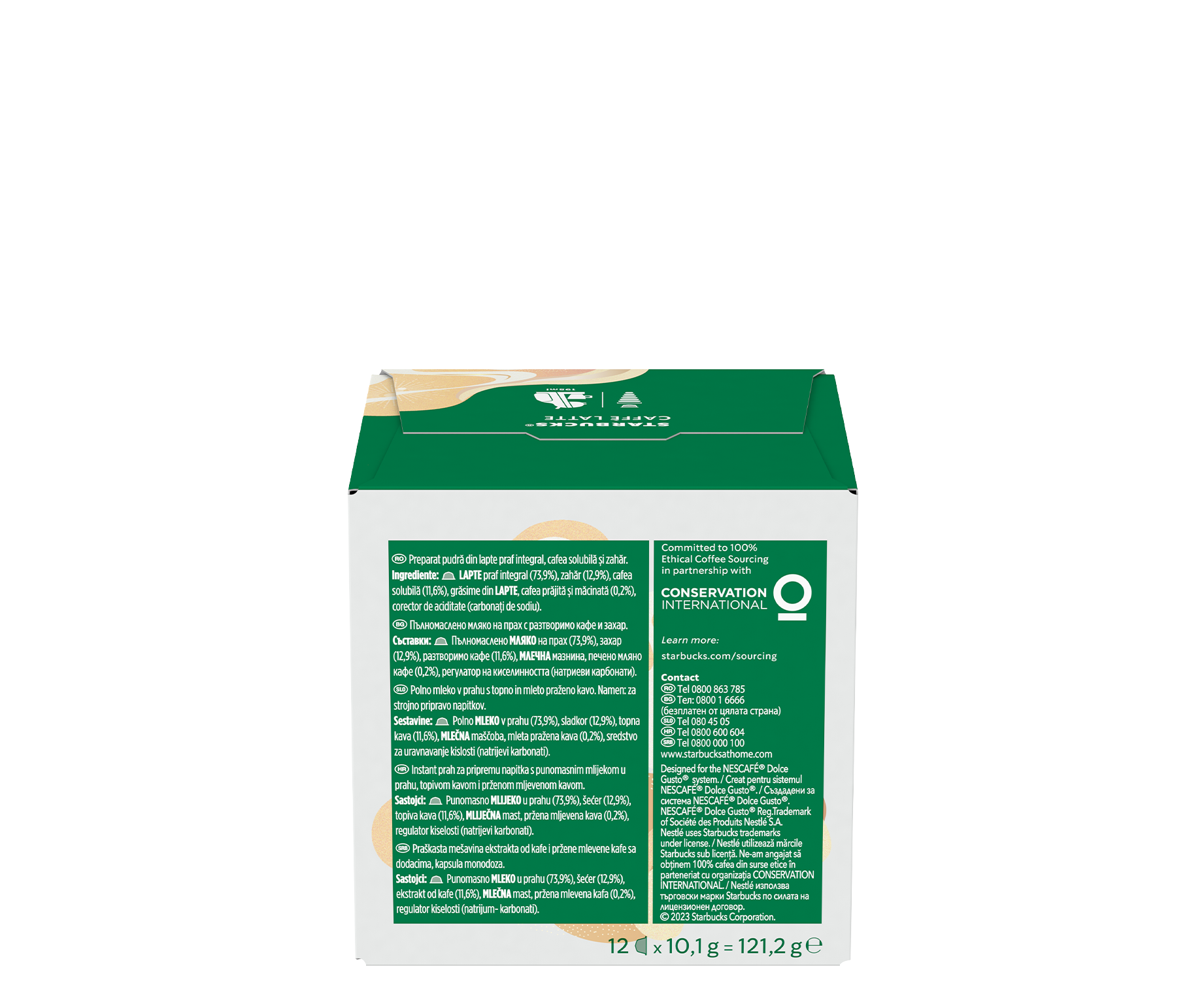 Starbucks® Caffè Latte by NESCAFÉ® Dolce Gusto®