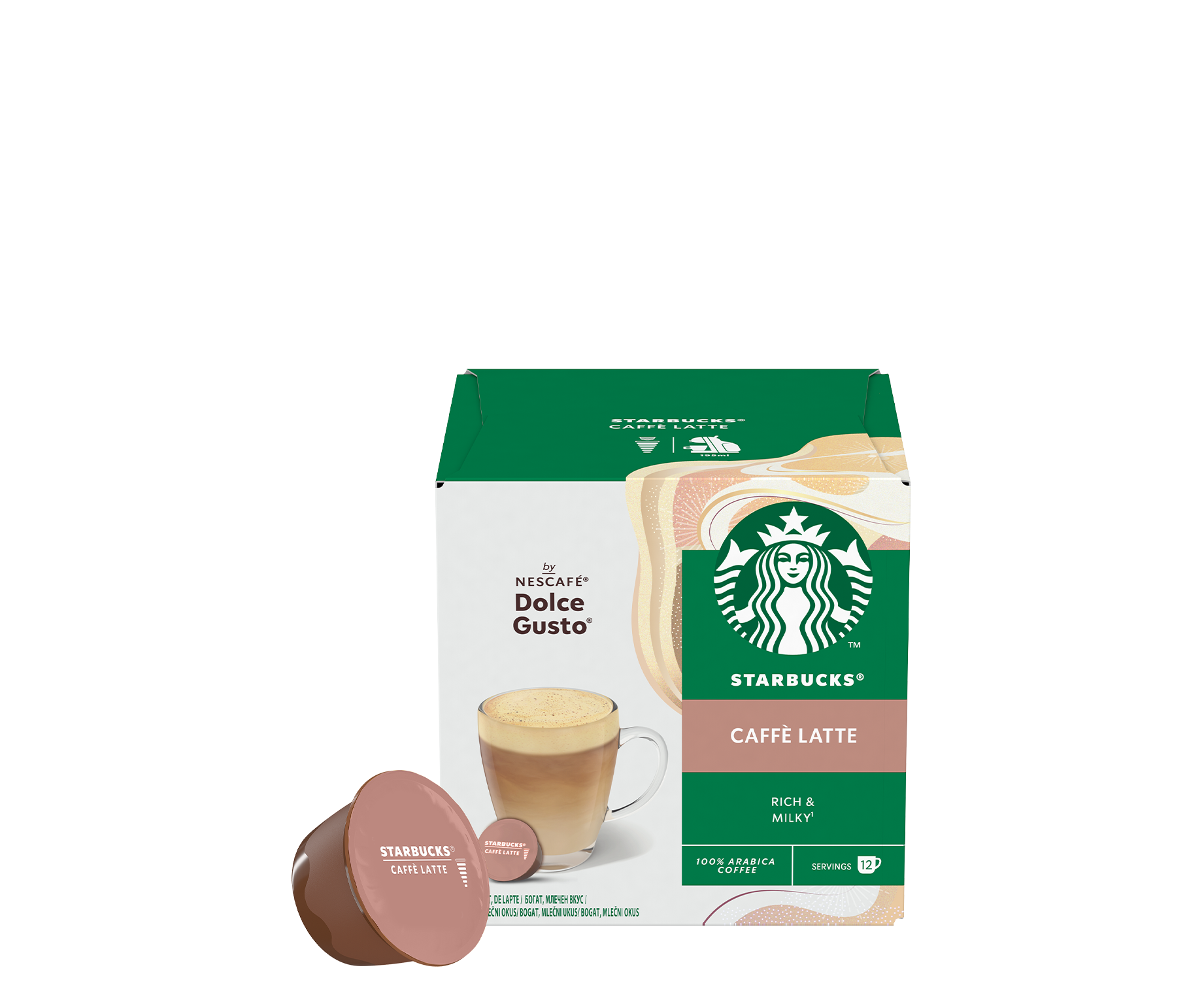 Starbucks® Caffè Latte by NESCAFÉ® Dolce Gusto®
