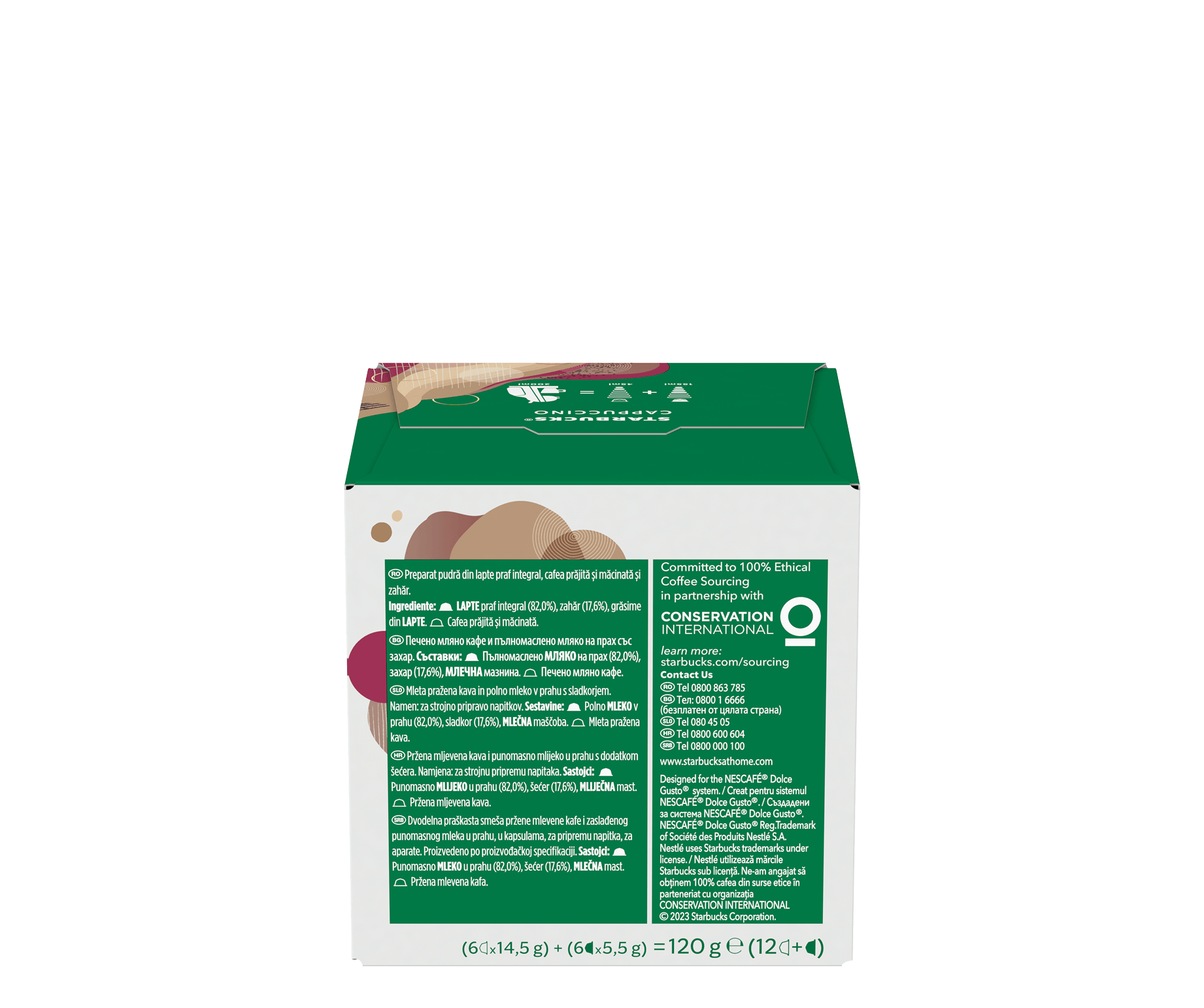 Starbucks® Cappuccino by NESCAFÉ® Dolce Gusto®