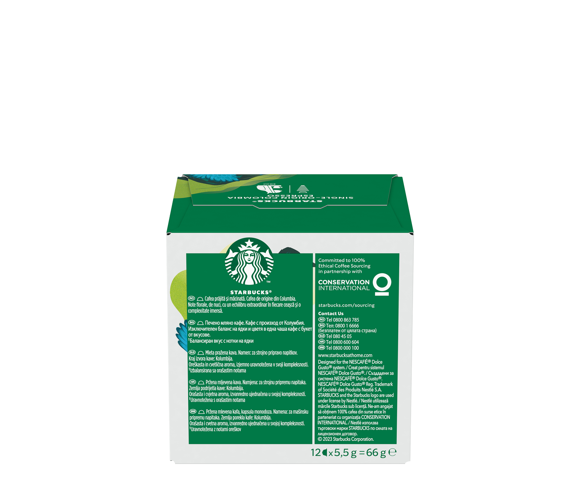 Starbucks® Single-Origin Colombia by NESCAFÉ® Dolce Gusto®