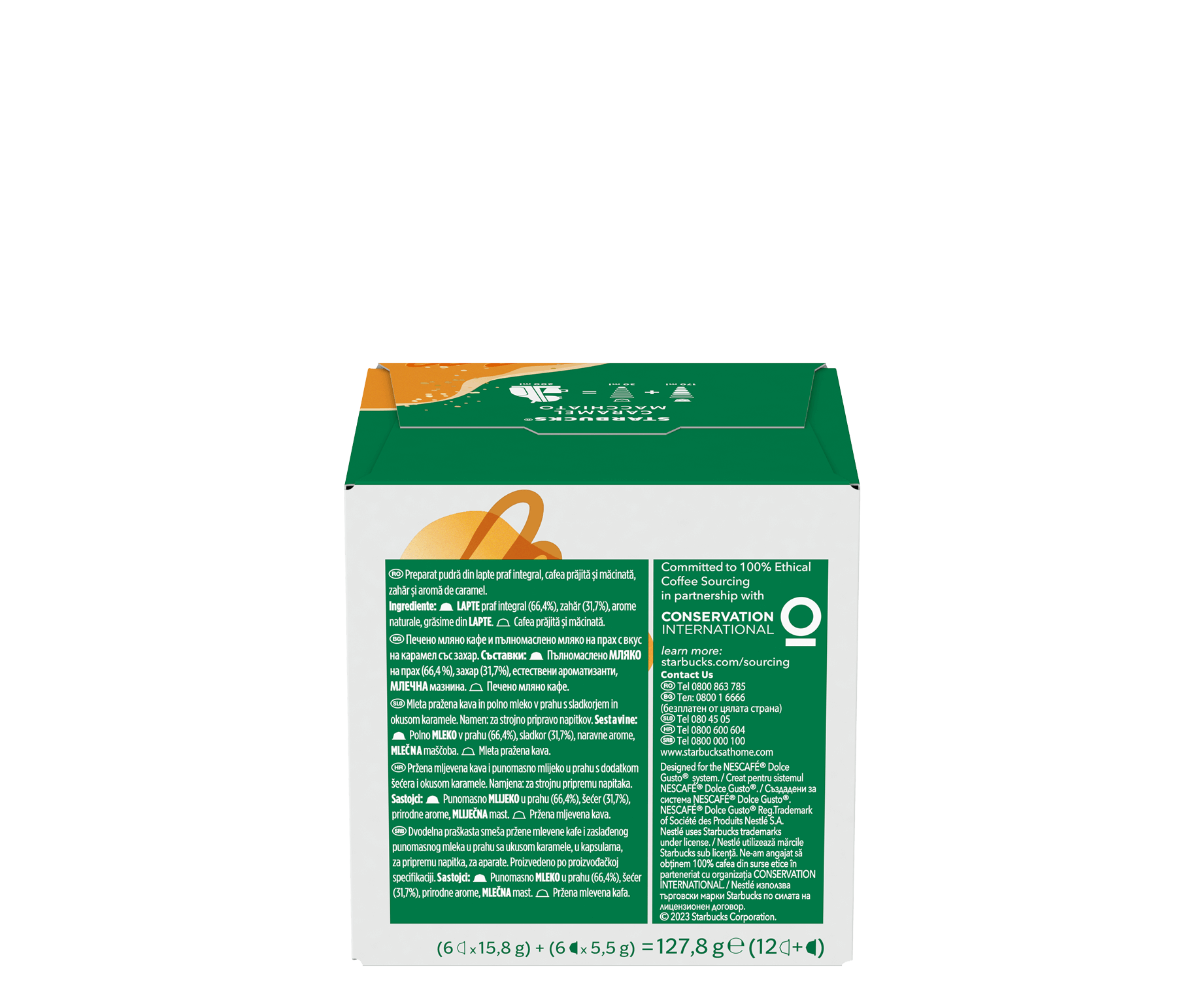 Capsule Starbucks® Caramel Macchiato by NESCAFÉ® Dolce Gusto®