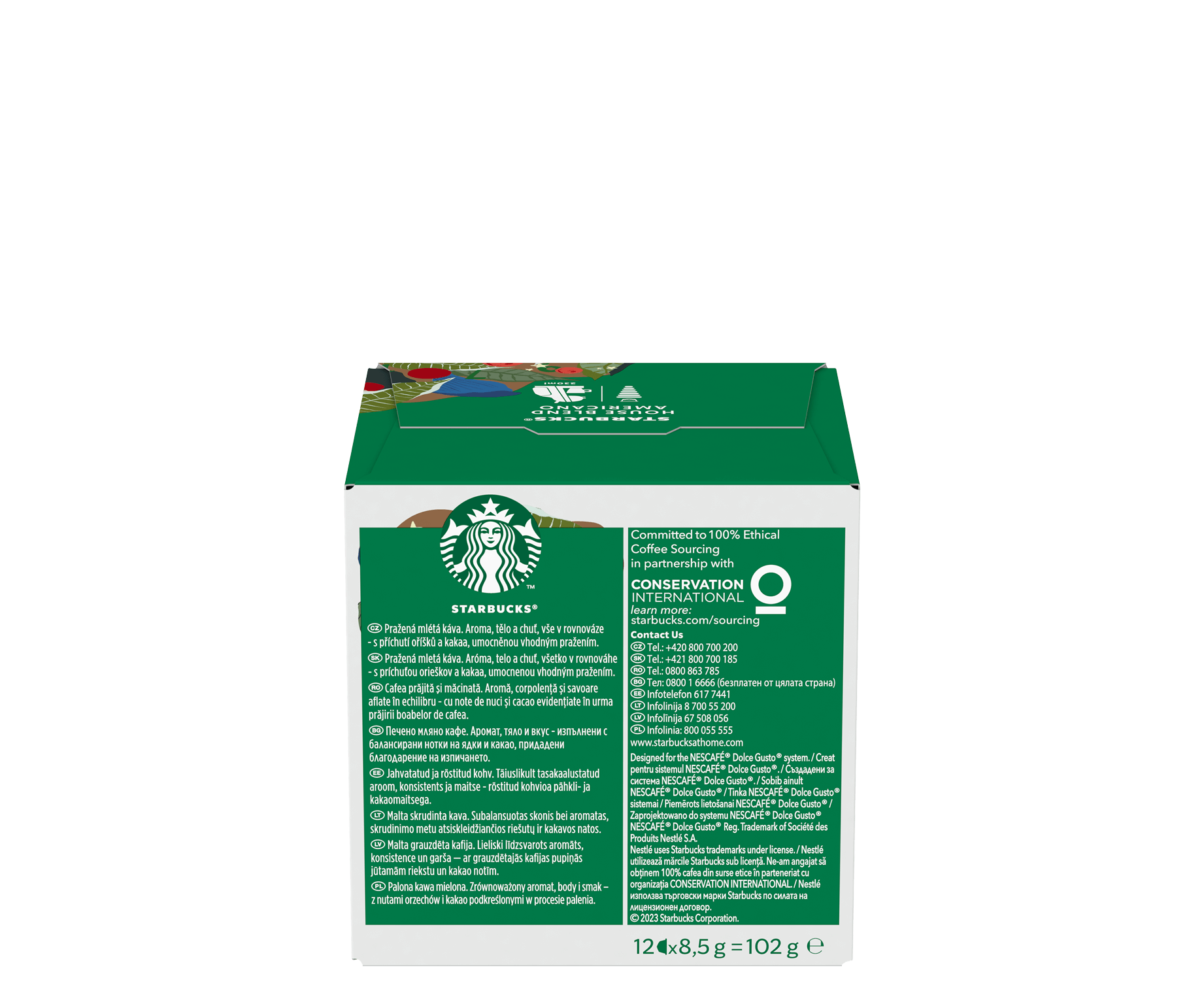 Starbucks® House Blend by NESCAFÉ® Dolce Gusto®