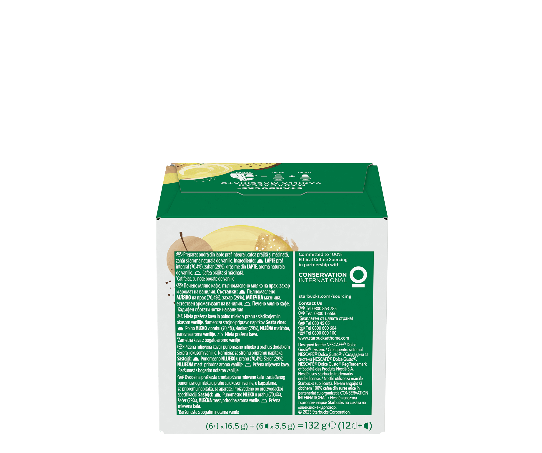 Capsule Starbucks® Madagascar Vanilla Macchiato