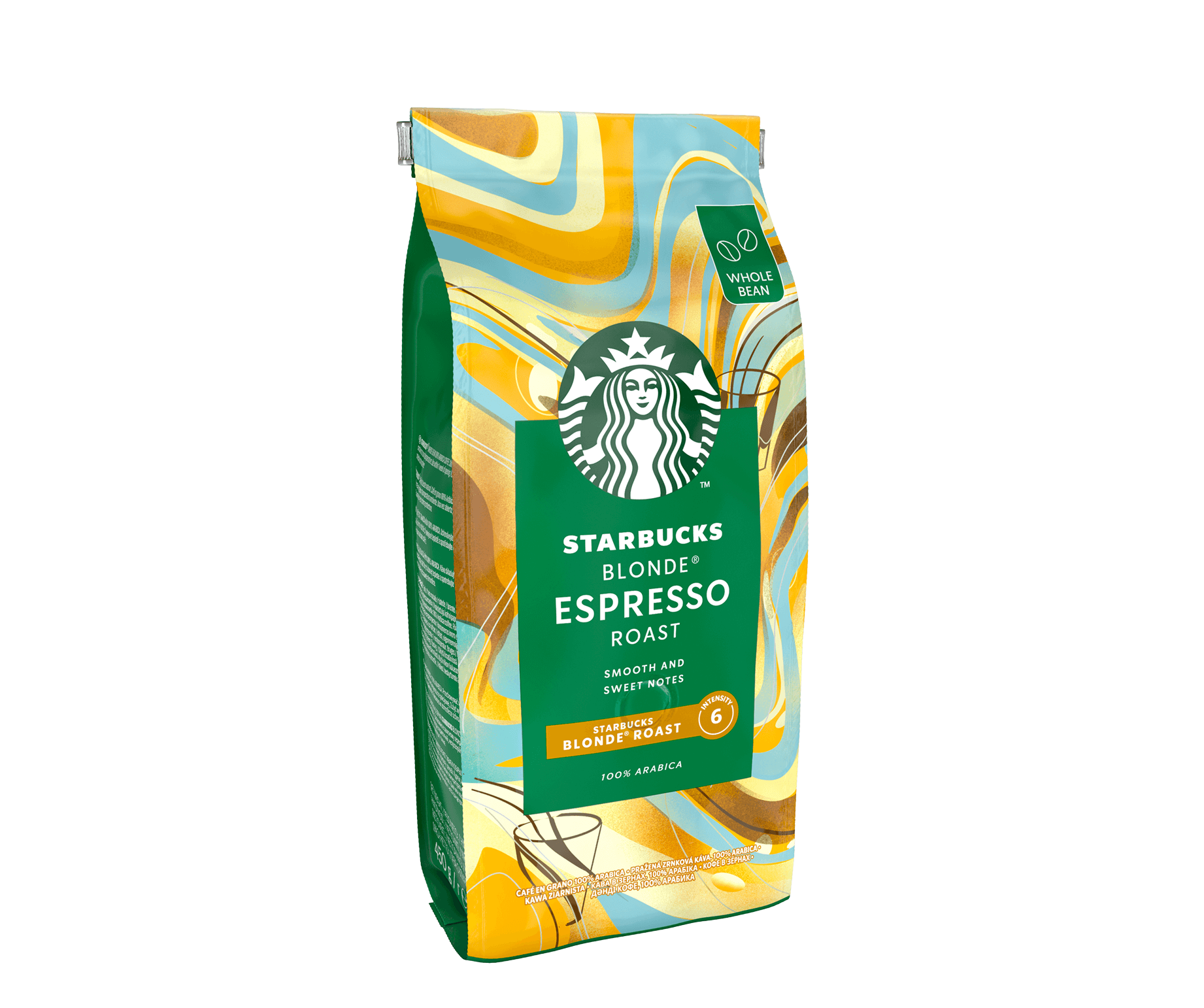 Starbucks Blonde® Hela kaffebönor - sidovy