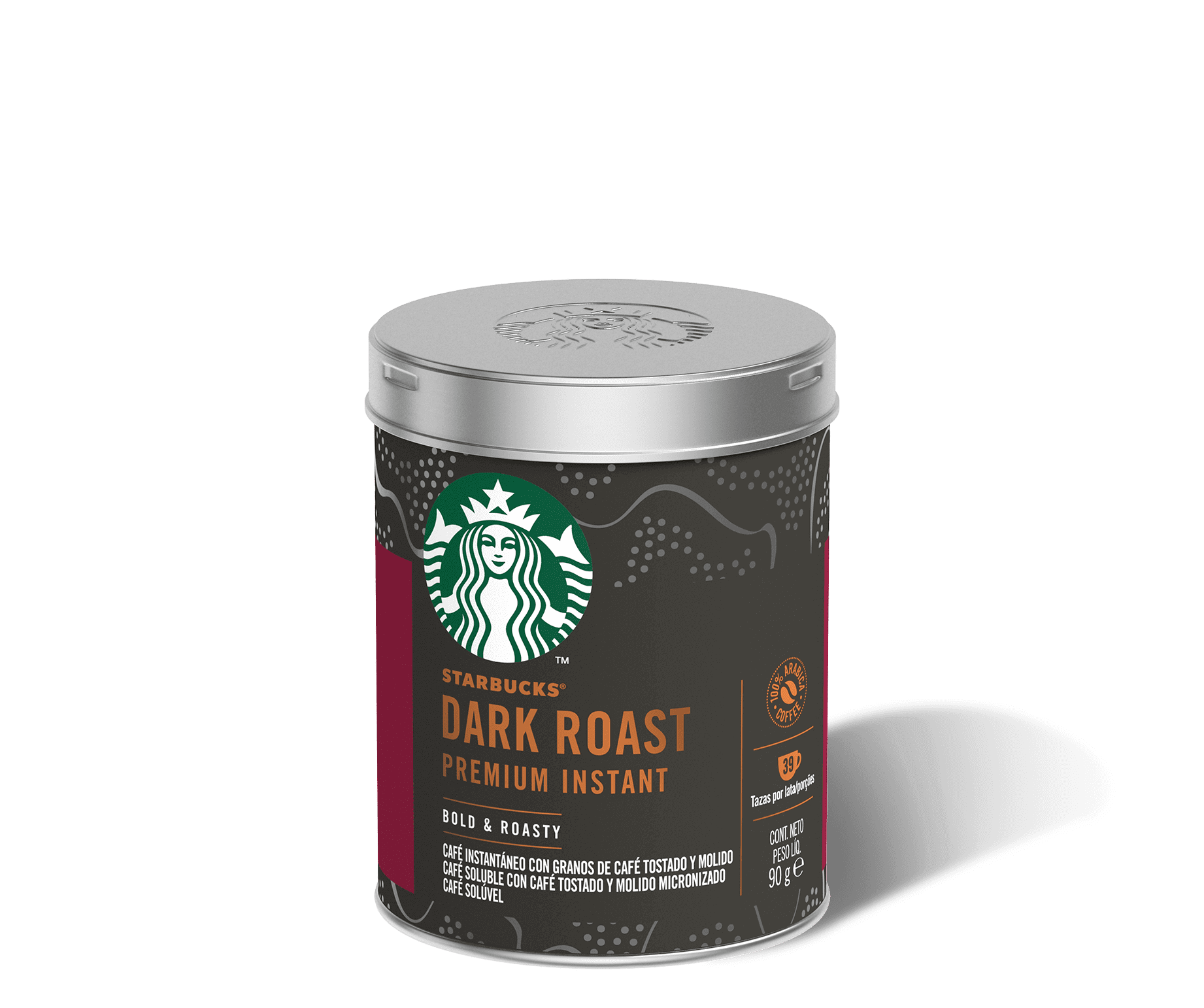 Starbucks Premium Dark Roast Instant Coffee - 3.17 Oz (3-Pack) Bold & Chocolatey