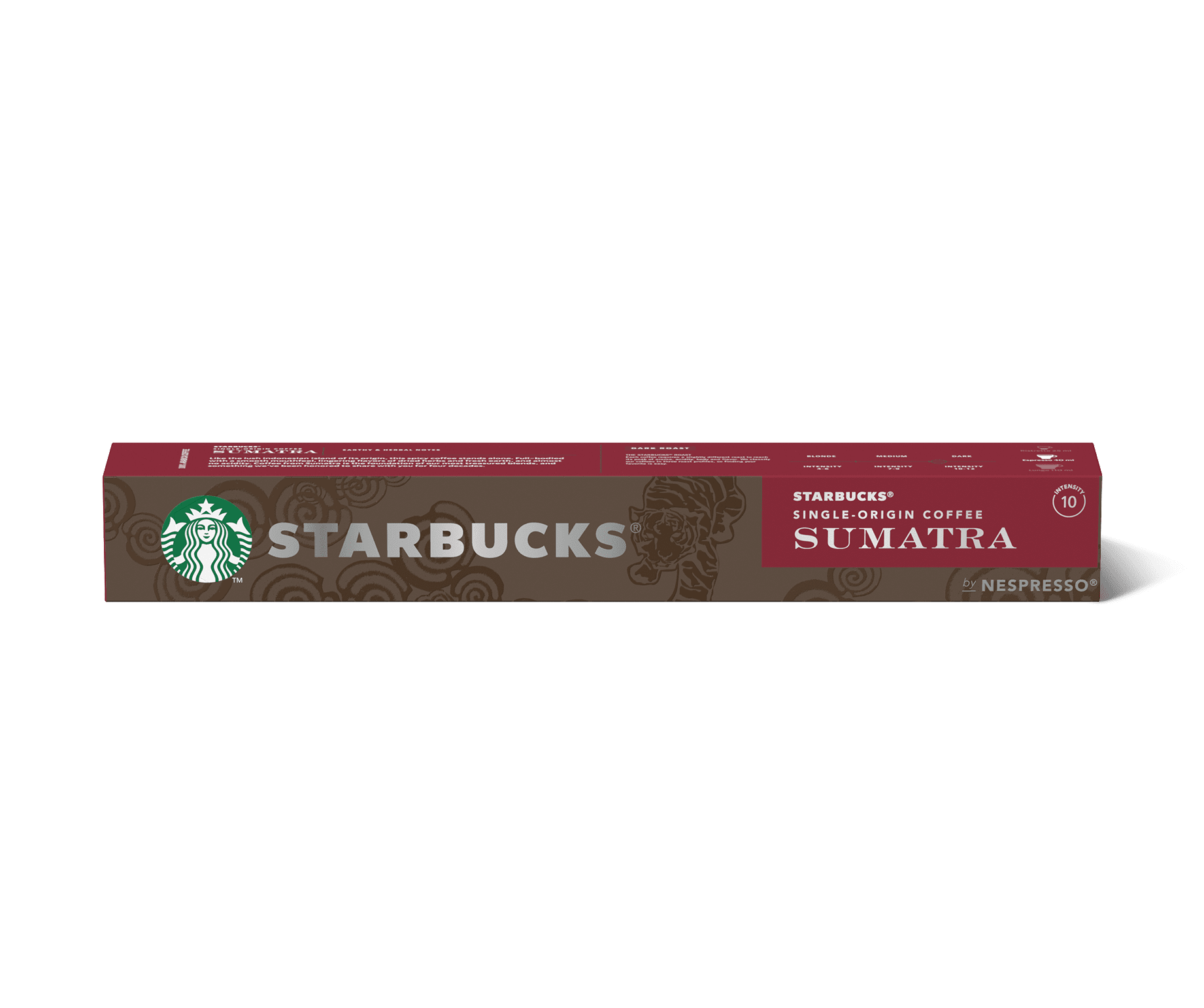STARBUCKS® Single Origin Sumatra by NESPRESSO® Dark Roast Coffee