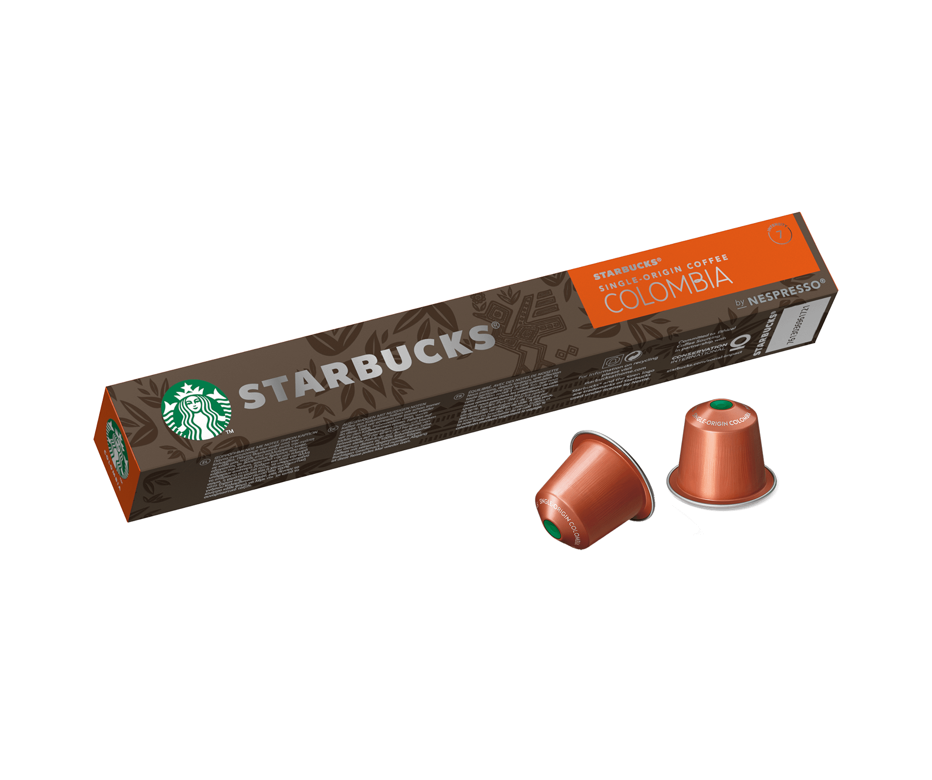 Starbucks® Single-Origin Colombia by Nespresso® - side view