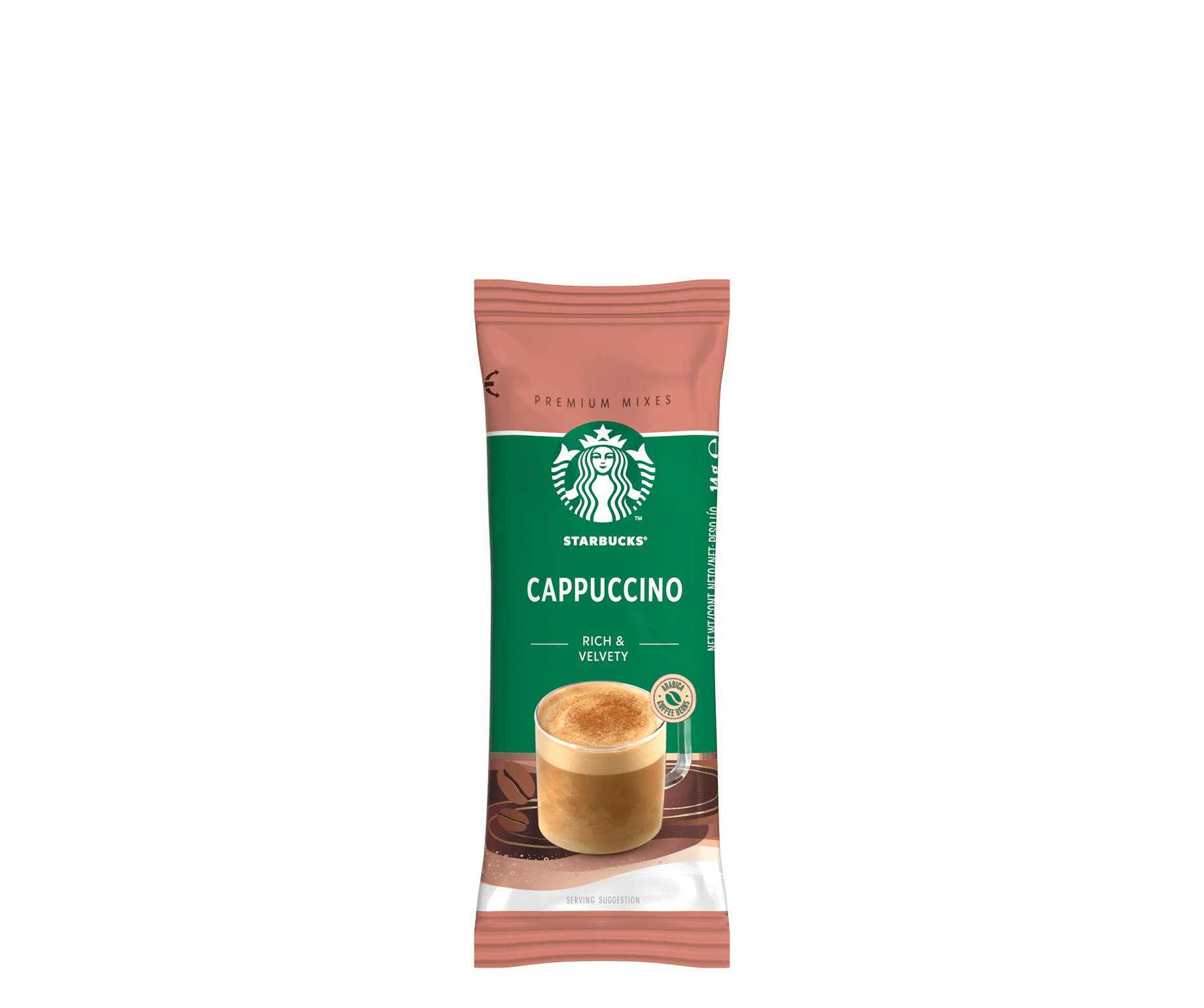 STARBUCKS Cappuccino Premium Coffee Mix Starbucks Coffee At Home