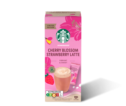 Starbucks® Cherry Blossom Strawberry Latte