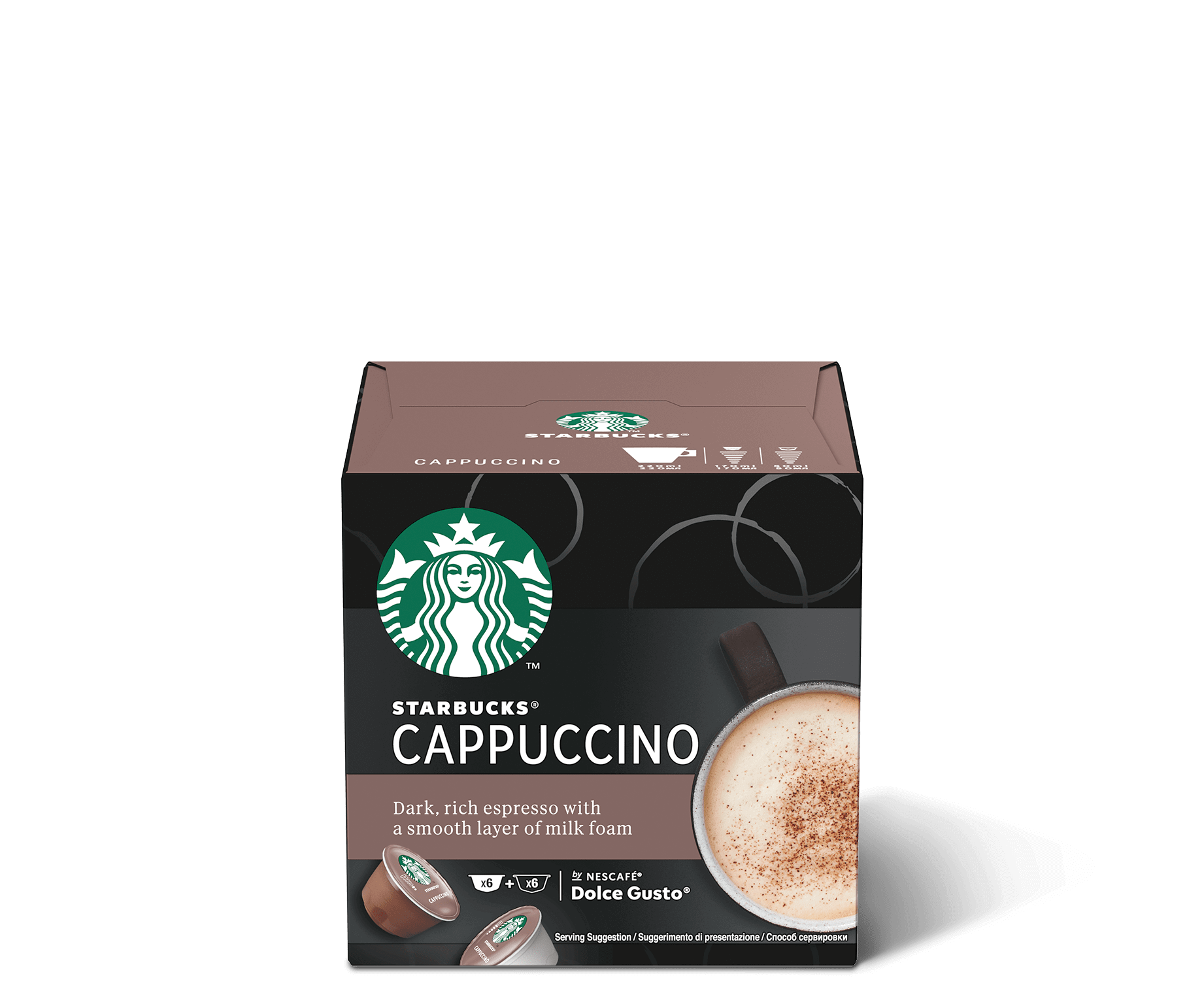 Cappuccino by Nescafe Dolce Gusto Starbucks at Home