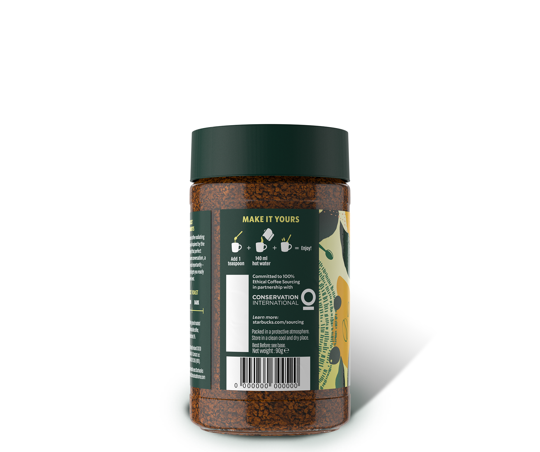 Starbucks® Cafe Moments Bright package