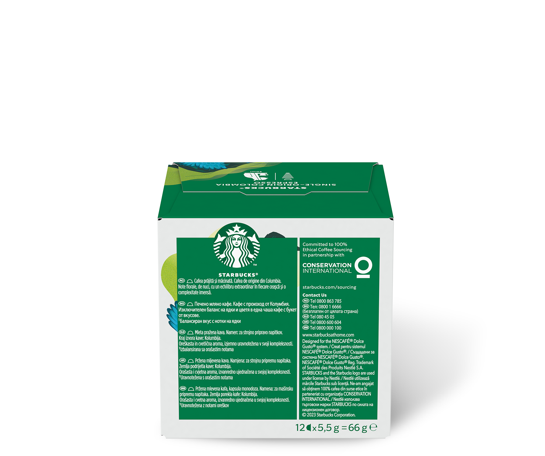 Starbucks® Single-Origin Colombia by NESCAFÉ® Dolce Gusto®