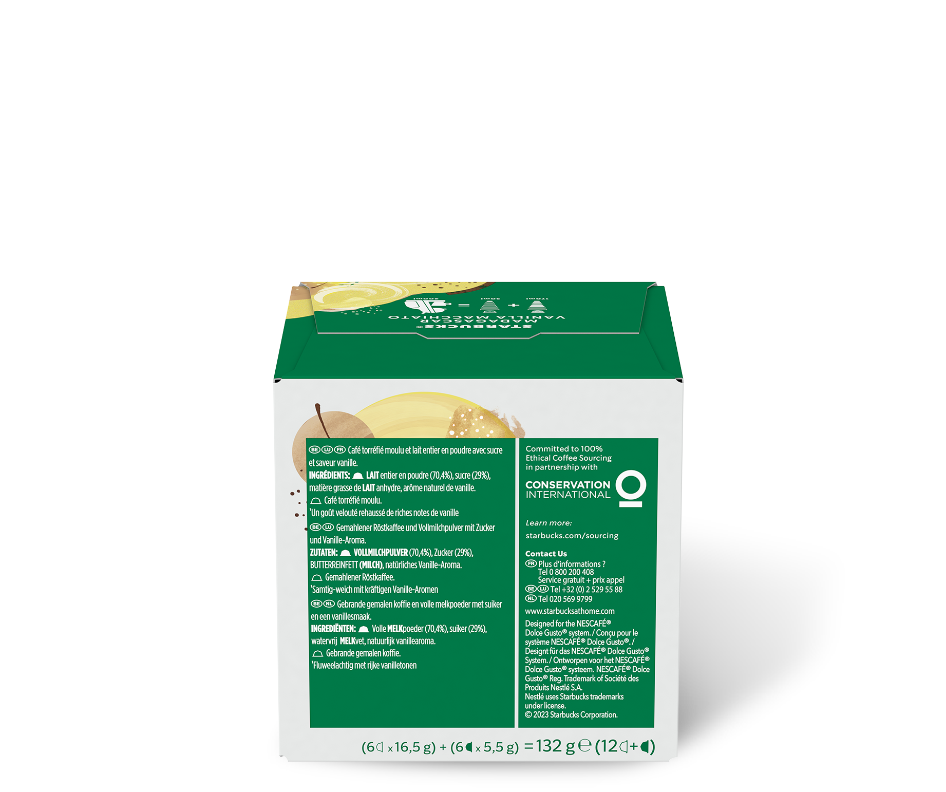 Starbucks® Vanilla Bean Macchiato by NESCAFÉ® Dolce Gusto®