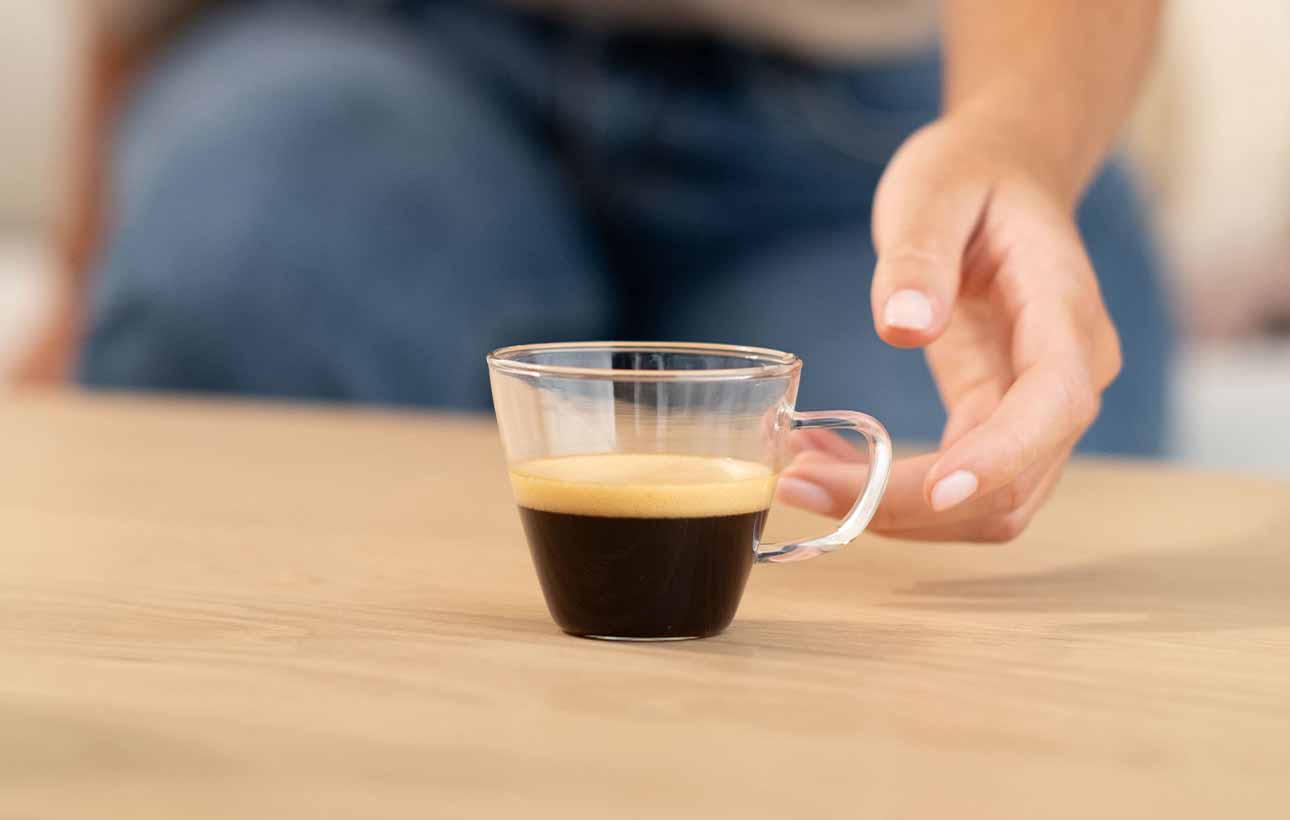 Glass of Starbucks® coffee