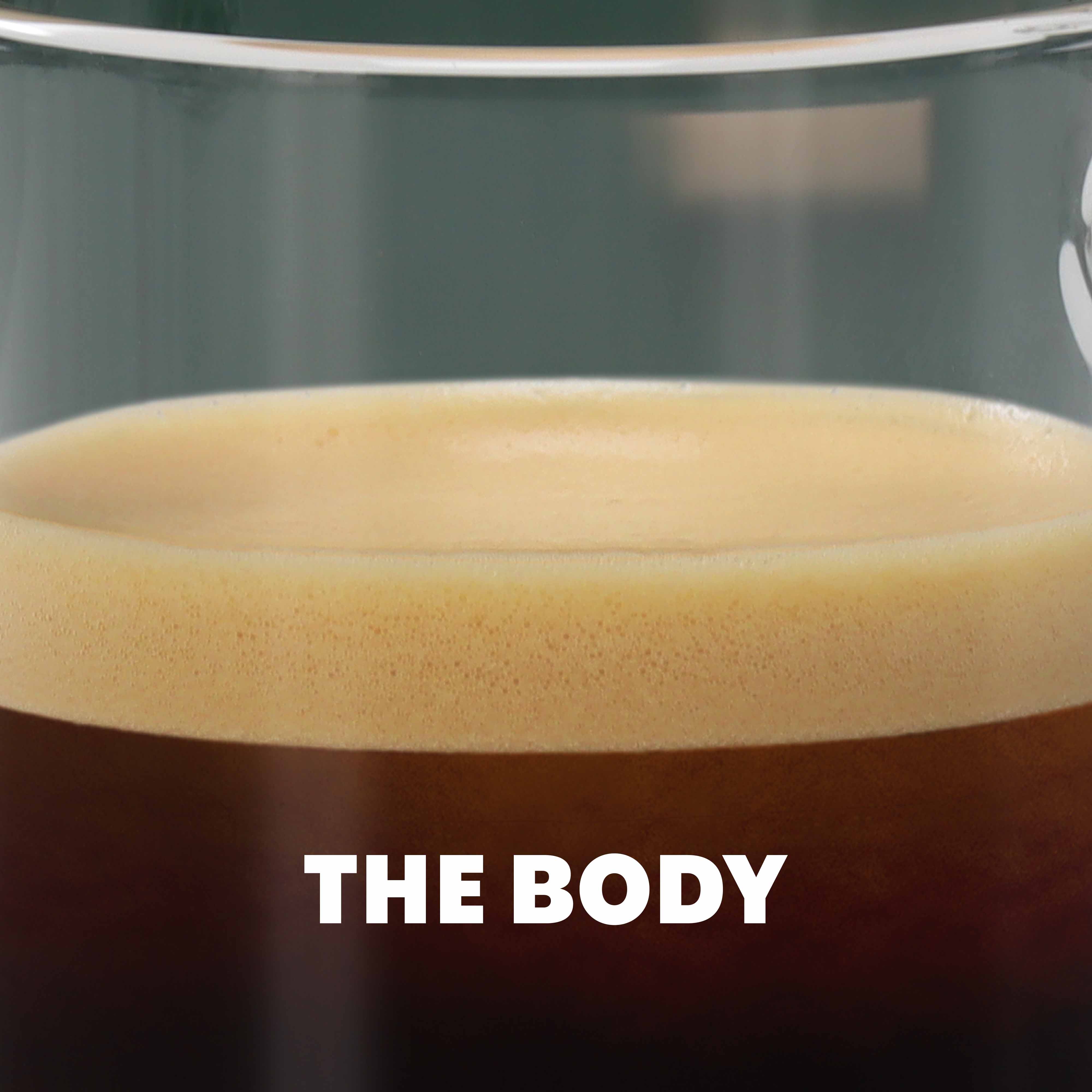 THE BODY OF ESPRESSO