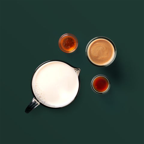 Caramel Honey Latte Ingredients