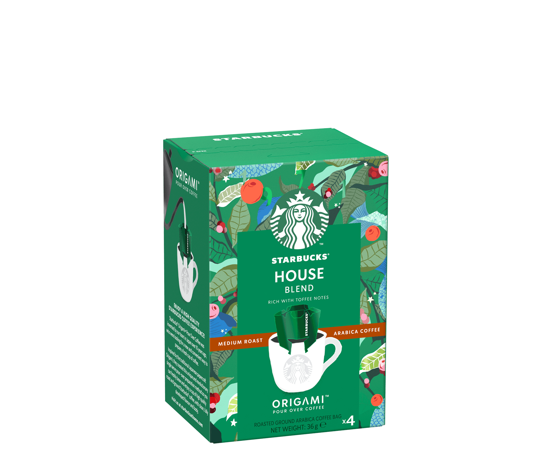 Starbucks® House Blend Origami™ Pour Over Coffee